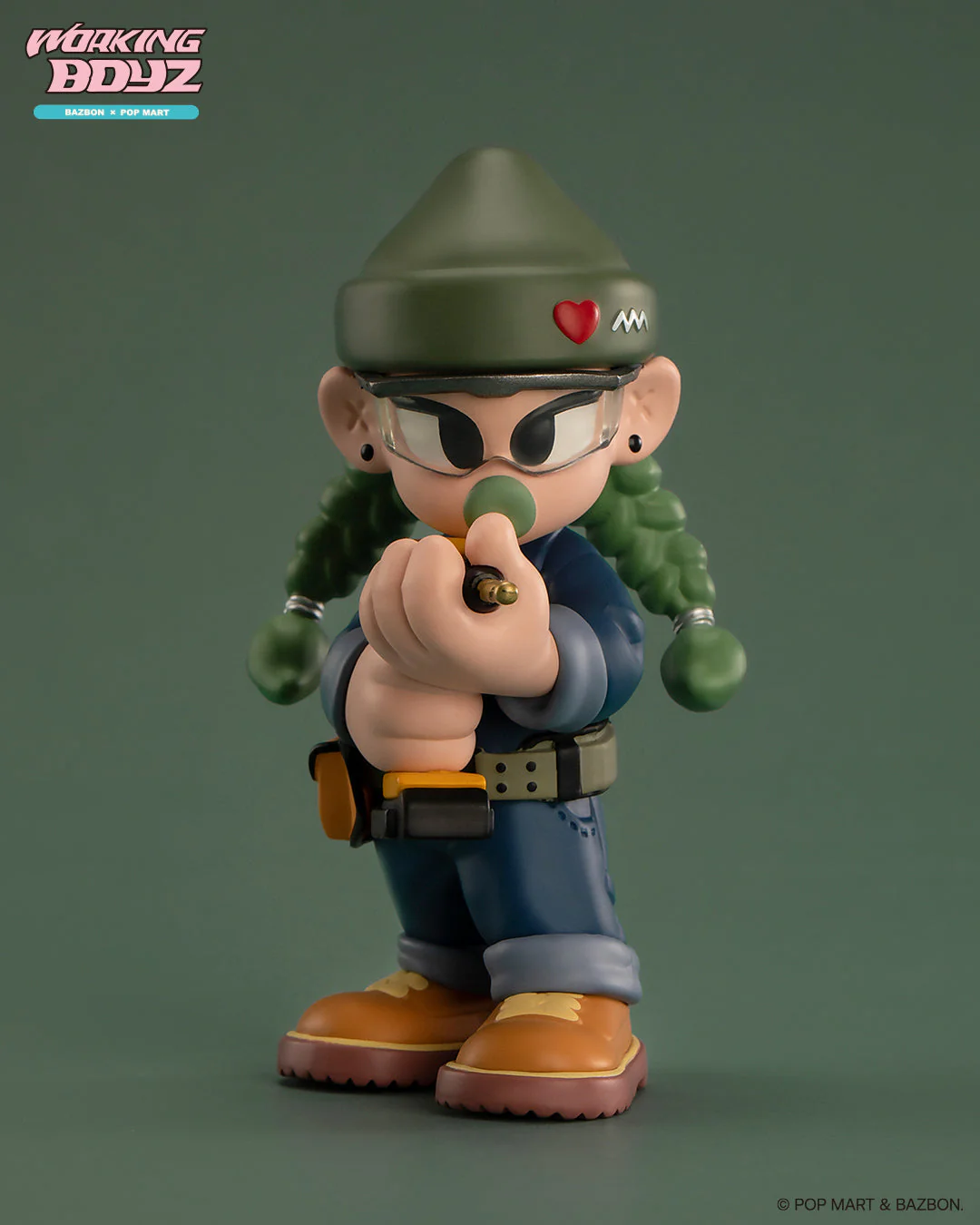 POP MART Bazbon Working Boyz Series