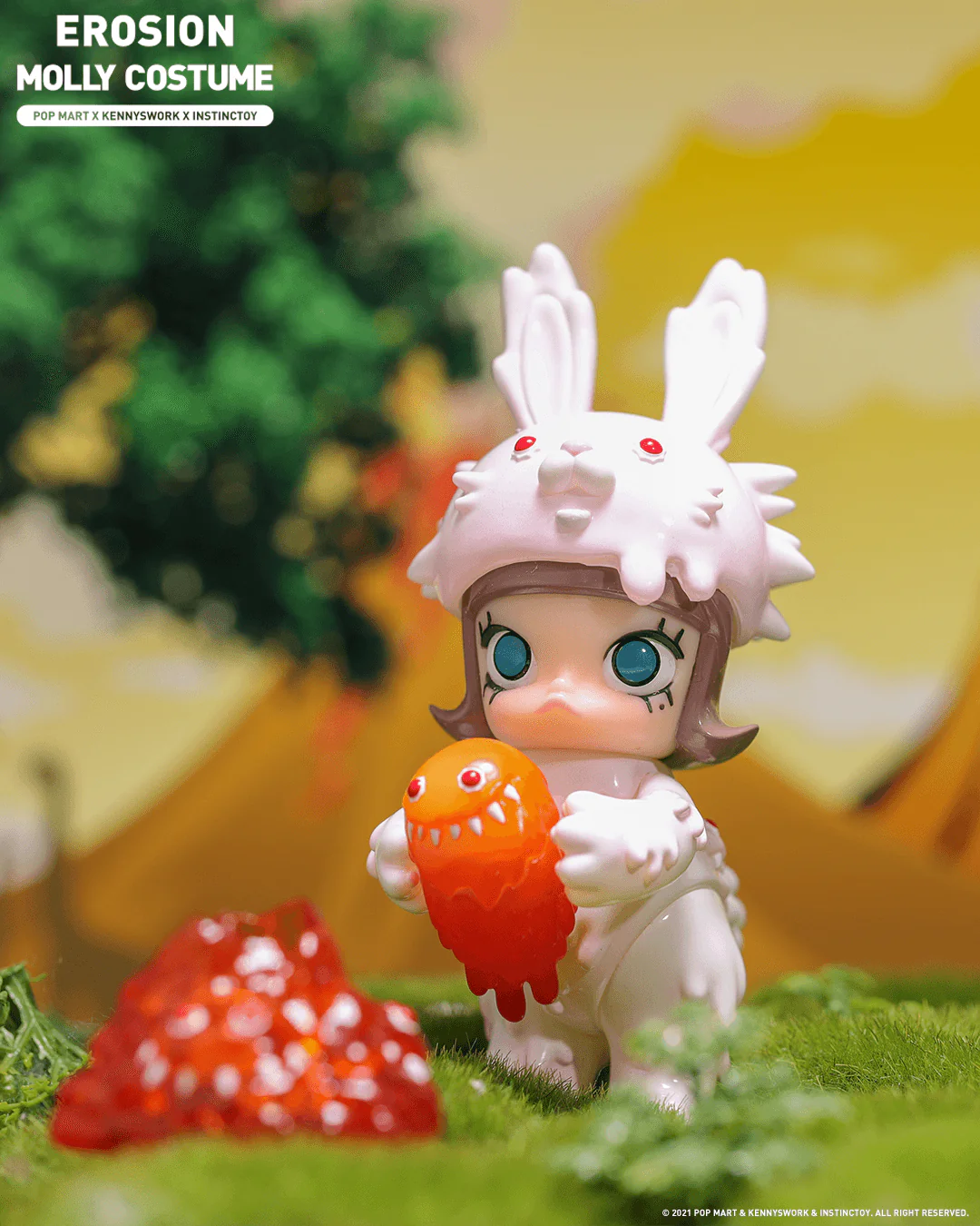 POP MART Molly x Instinctoy Erosion Molly Costume Series