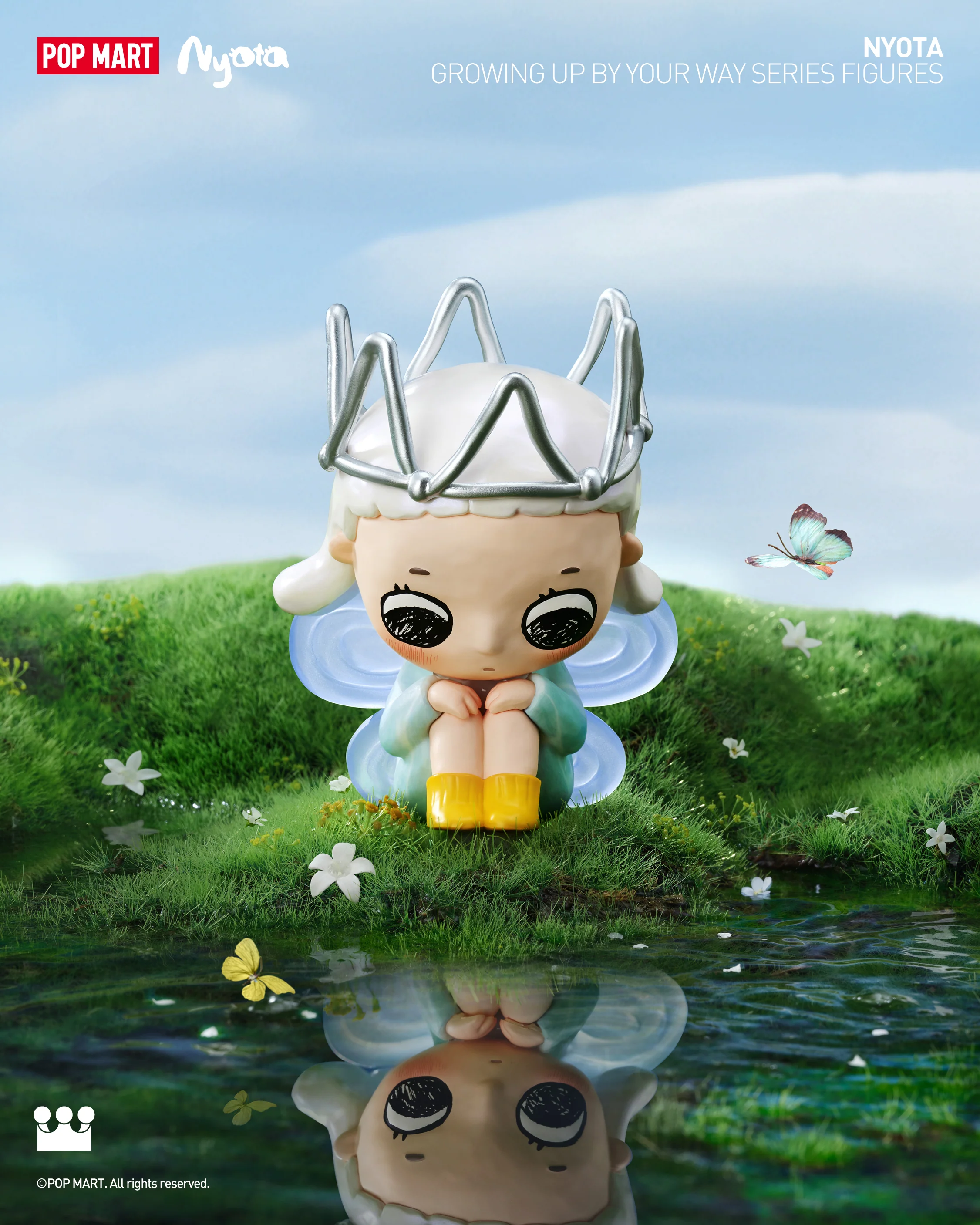 POP MART Nyota Growing up by Your Way Series Figures