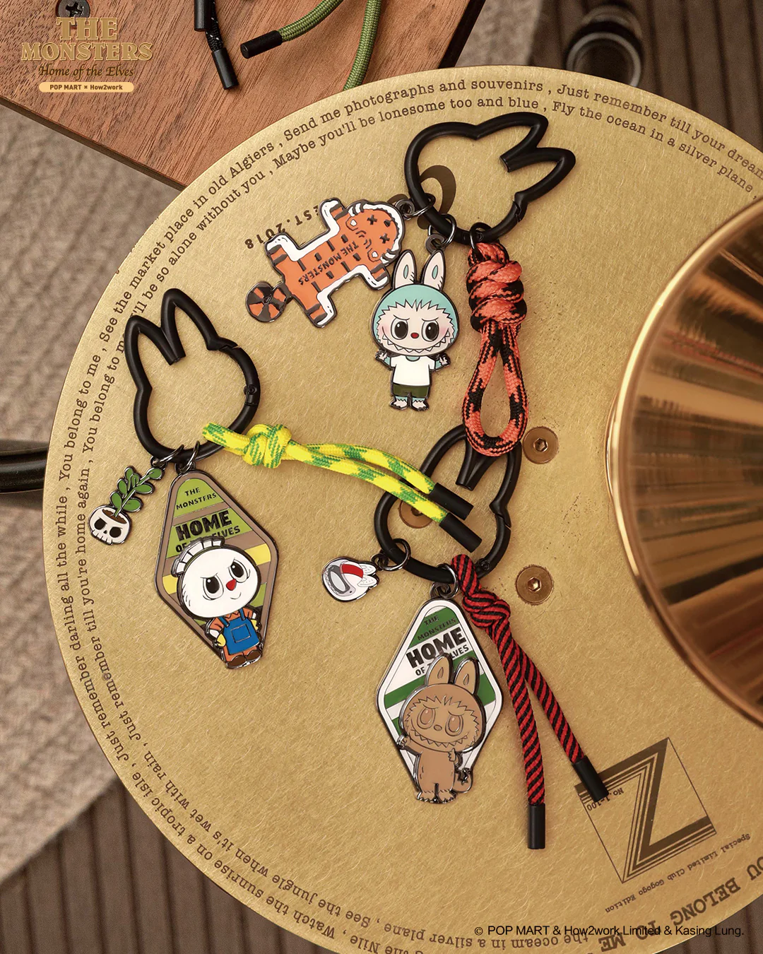 POP MART The Monsters Home of the Elves Series - Pendant