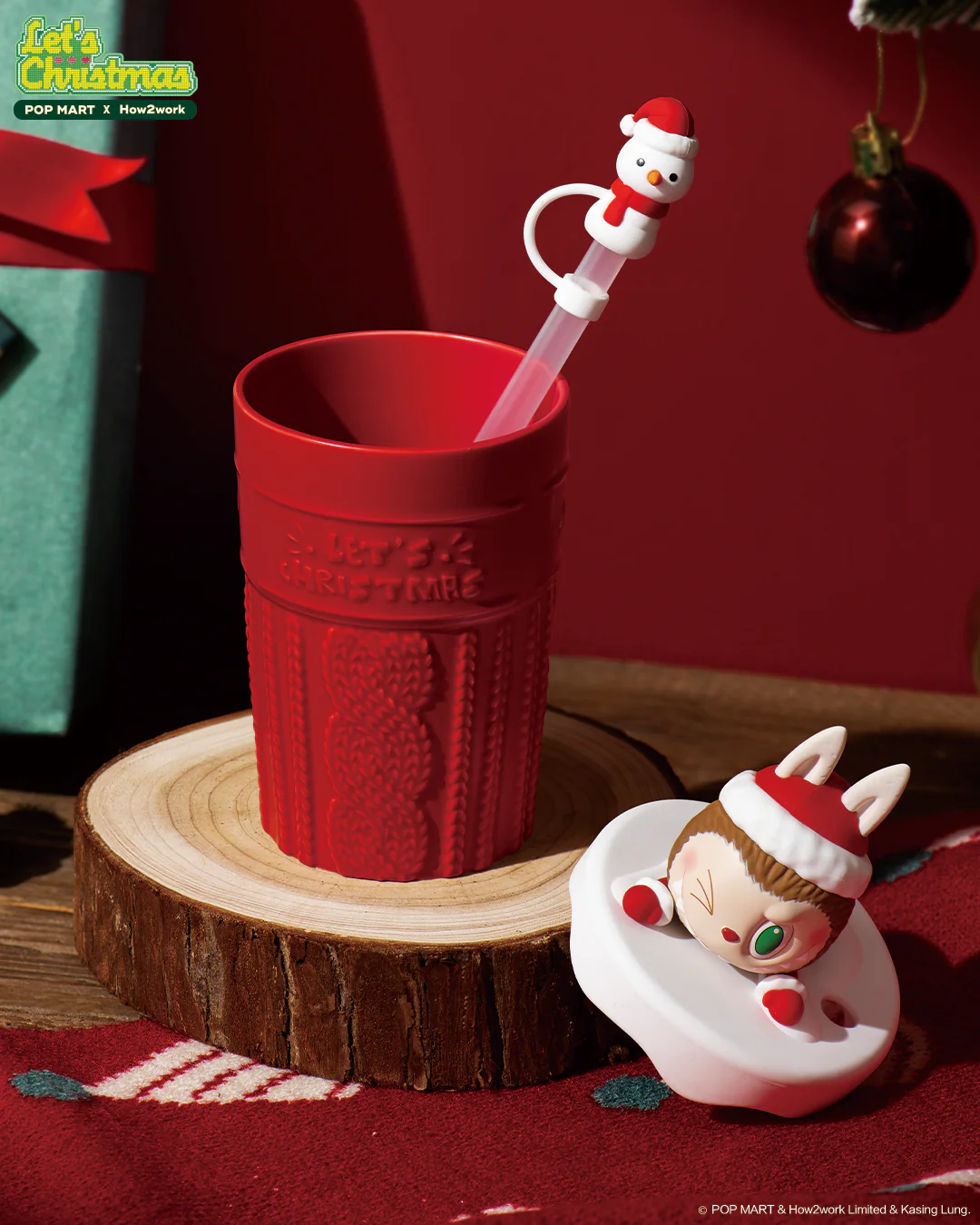 POP MART The Monsters Let's Christmas Collection - Sippy Cup