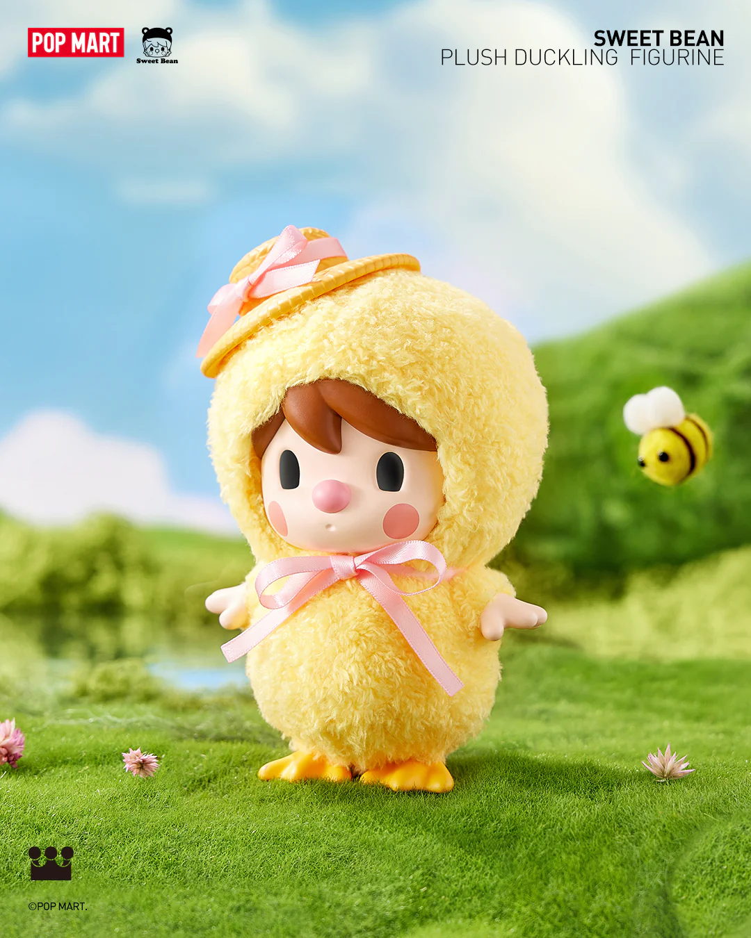 POP MART Sweet Bean Plush Duckling Figure