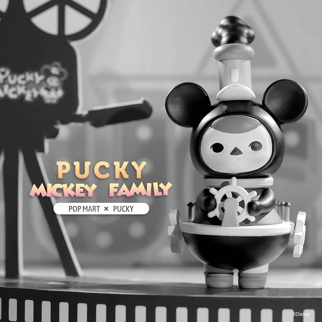 POP MART Pucky Mickey Family Series
