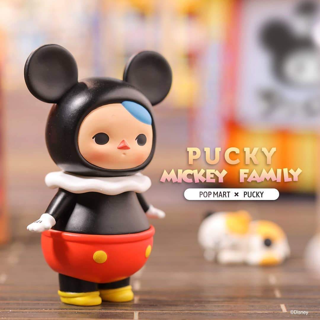 POP MART Pucky Mickey Family Series
