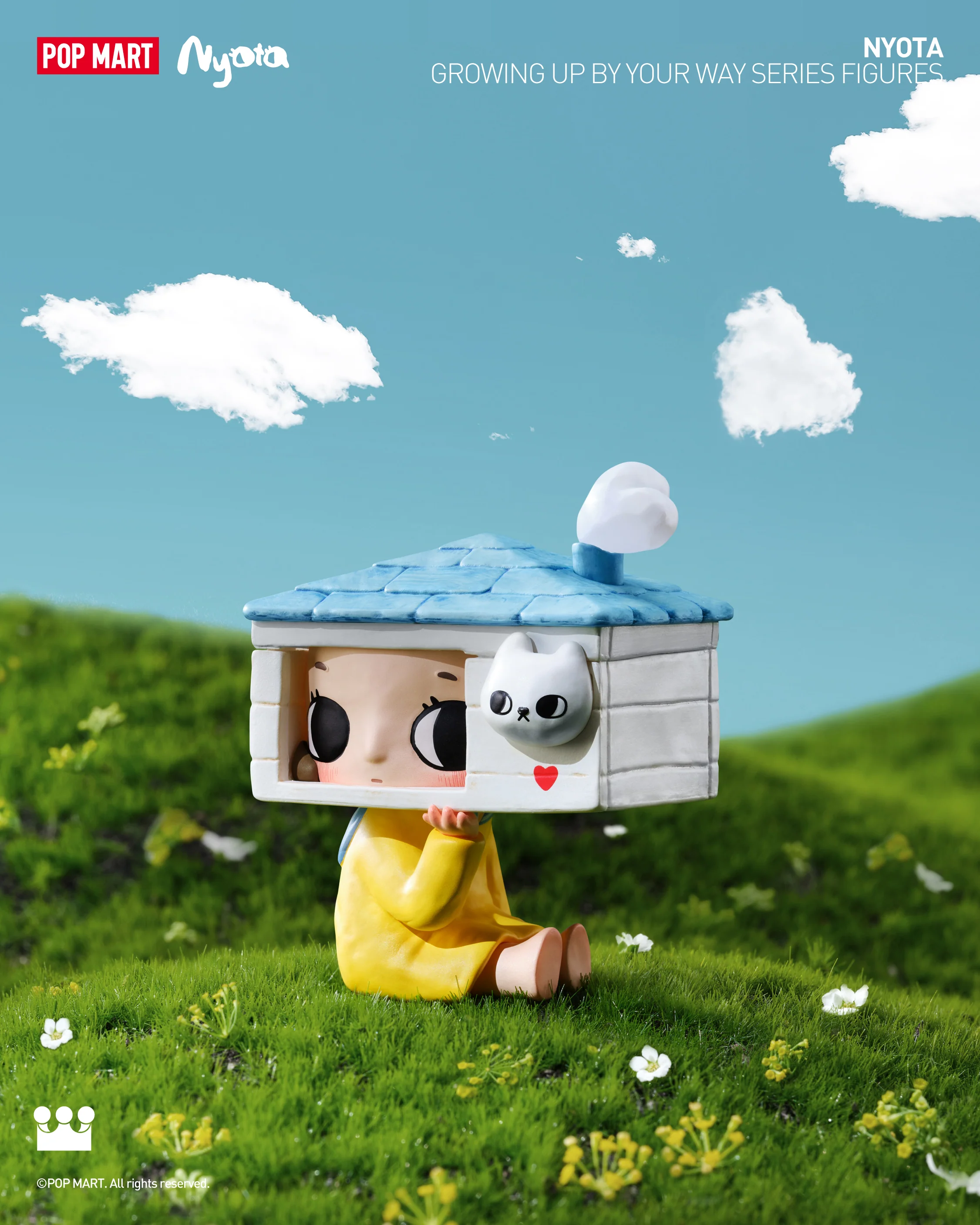 POP MART Nyota Growing up by Your Way Series Figures