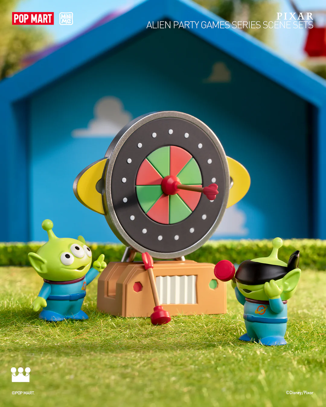 POP MART Pixar Alien Party Games Series Scene Sets