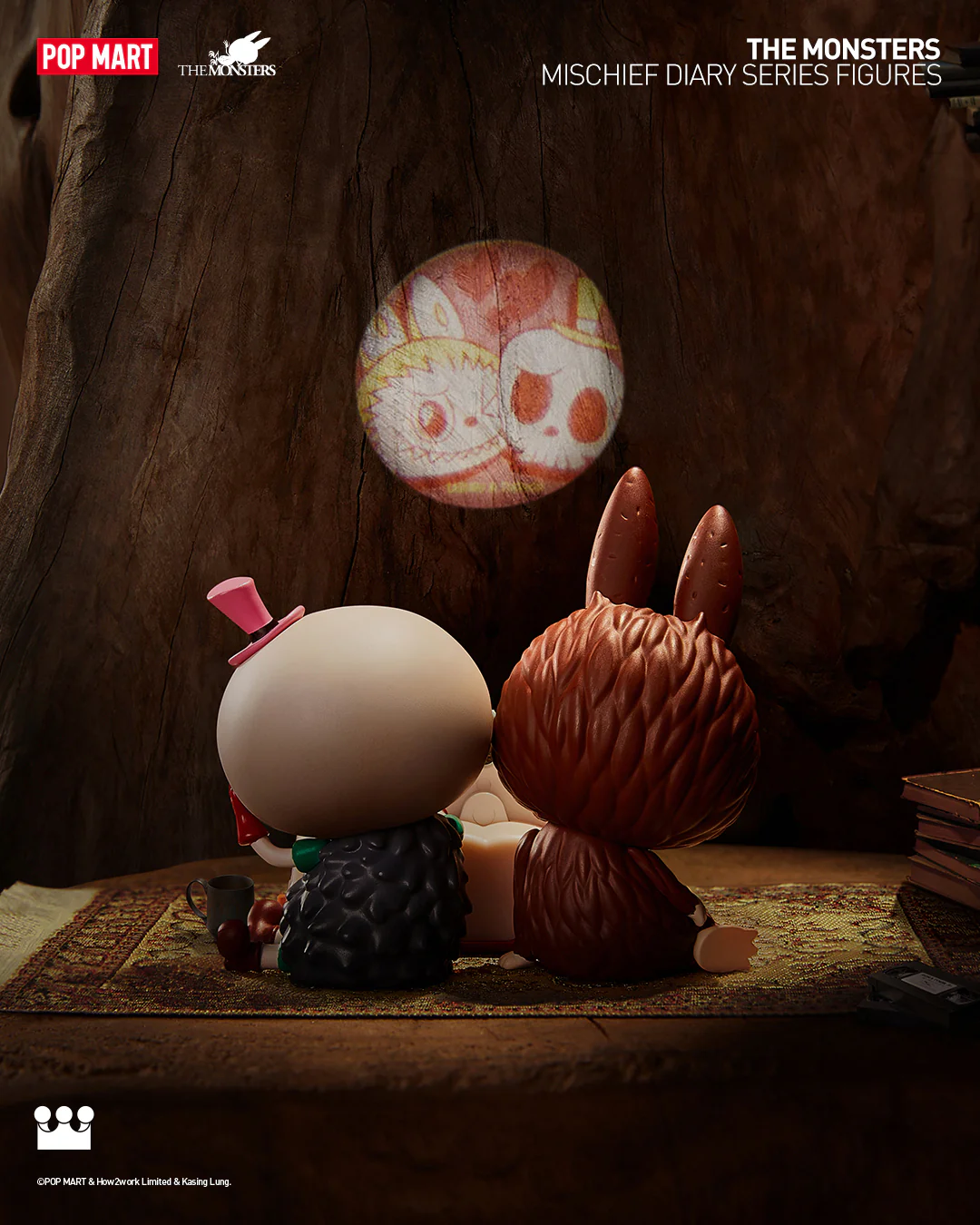 POP MART THE MONSTERS Mischief Diary Series Figures