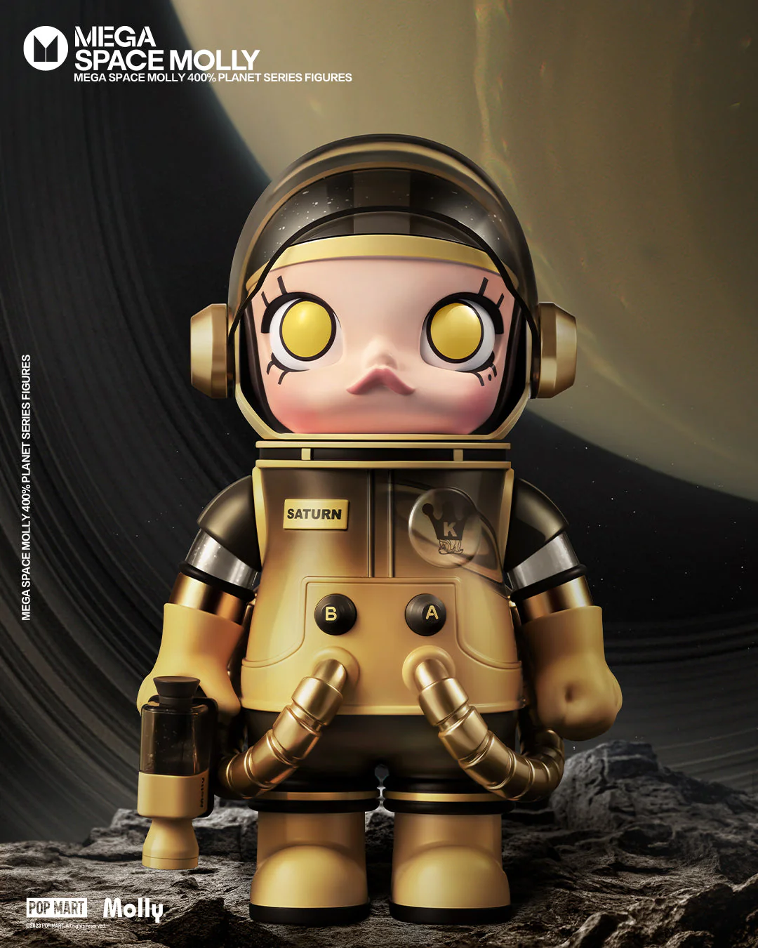 POP MART MEGA SPACE MOLLY Planet Series 400%
