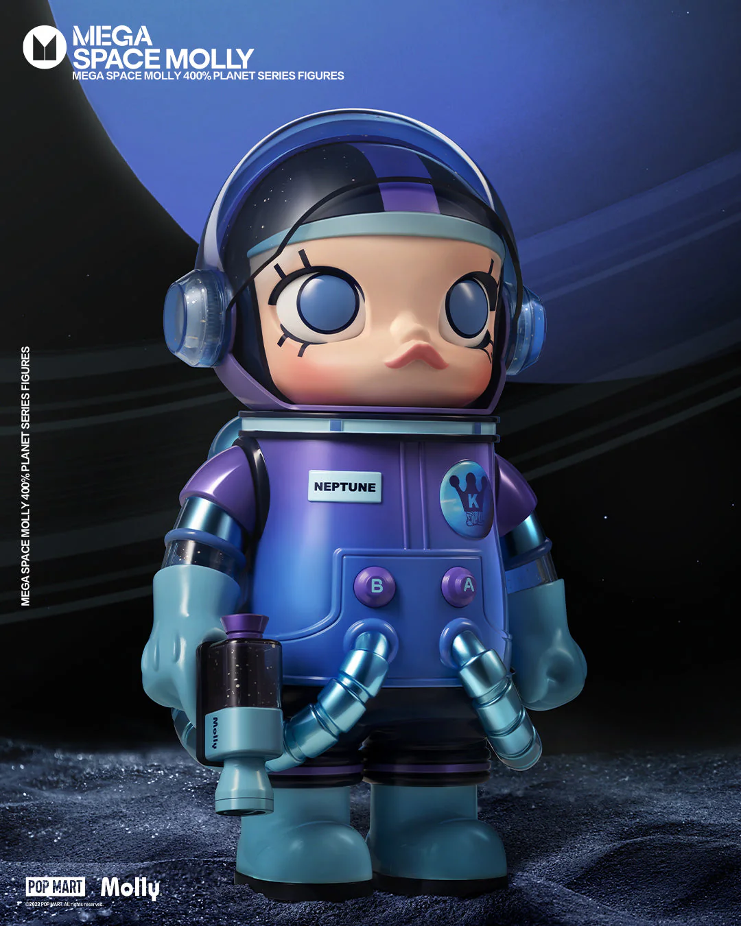 POP MART MEGA SPACE MOLLY Planet Series 400%