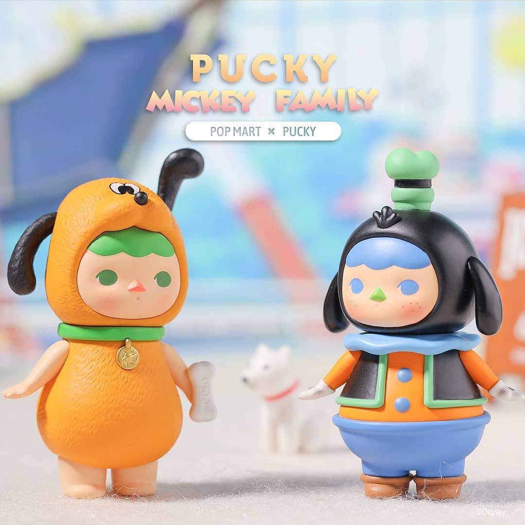 POP MART Pucky Mickey Family Series