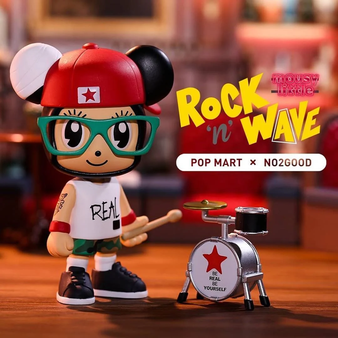 POP MART Mousy Little Rock ‘n’ Wave Series
