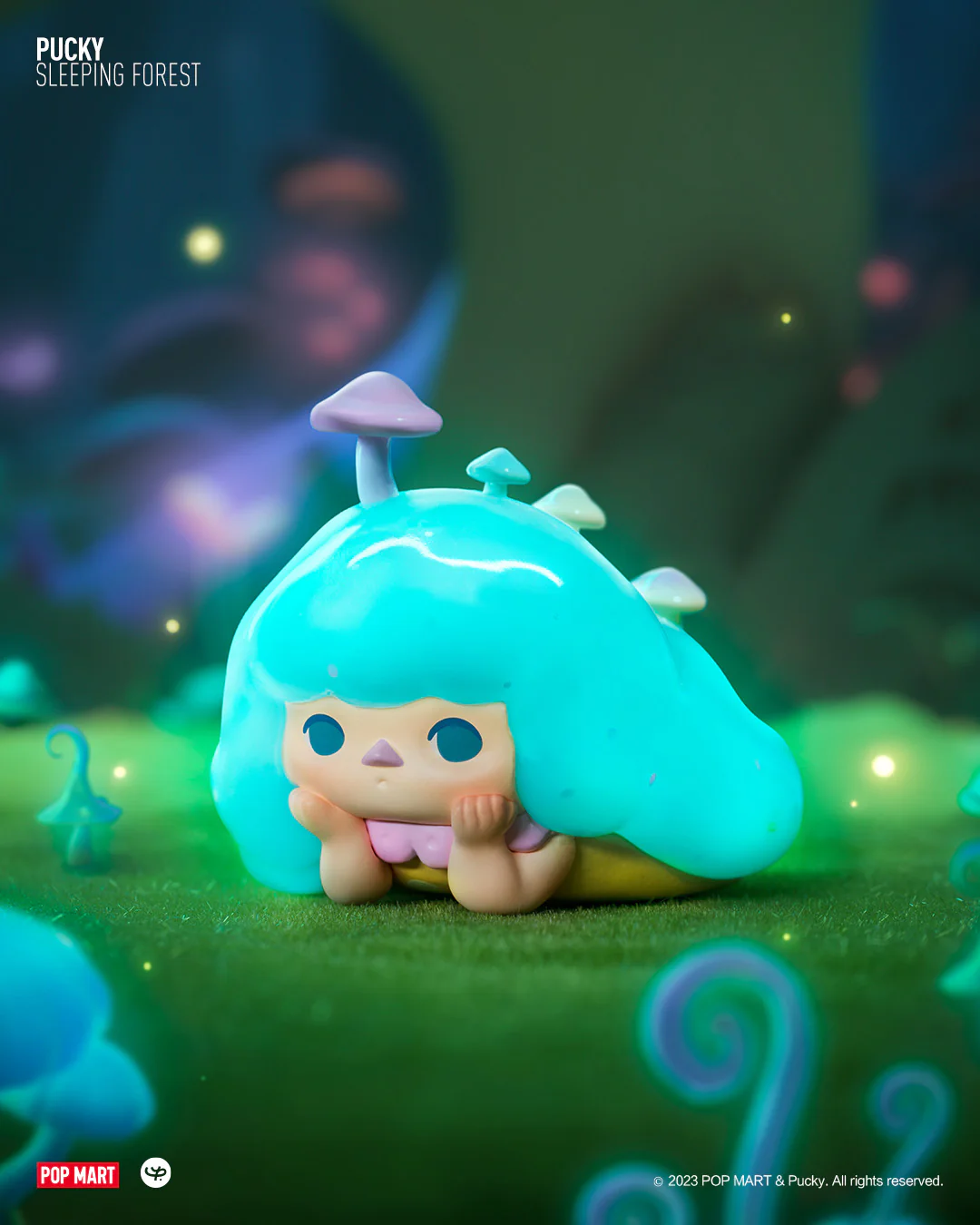 POP MART Pucky Sleeping Forest Series