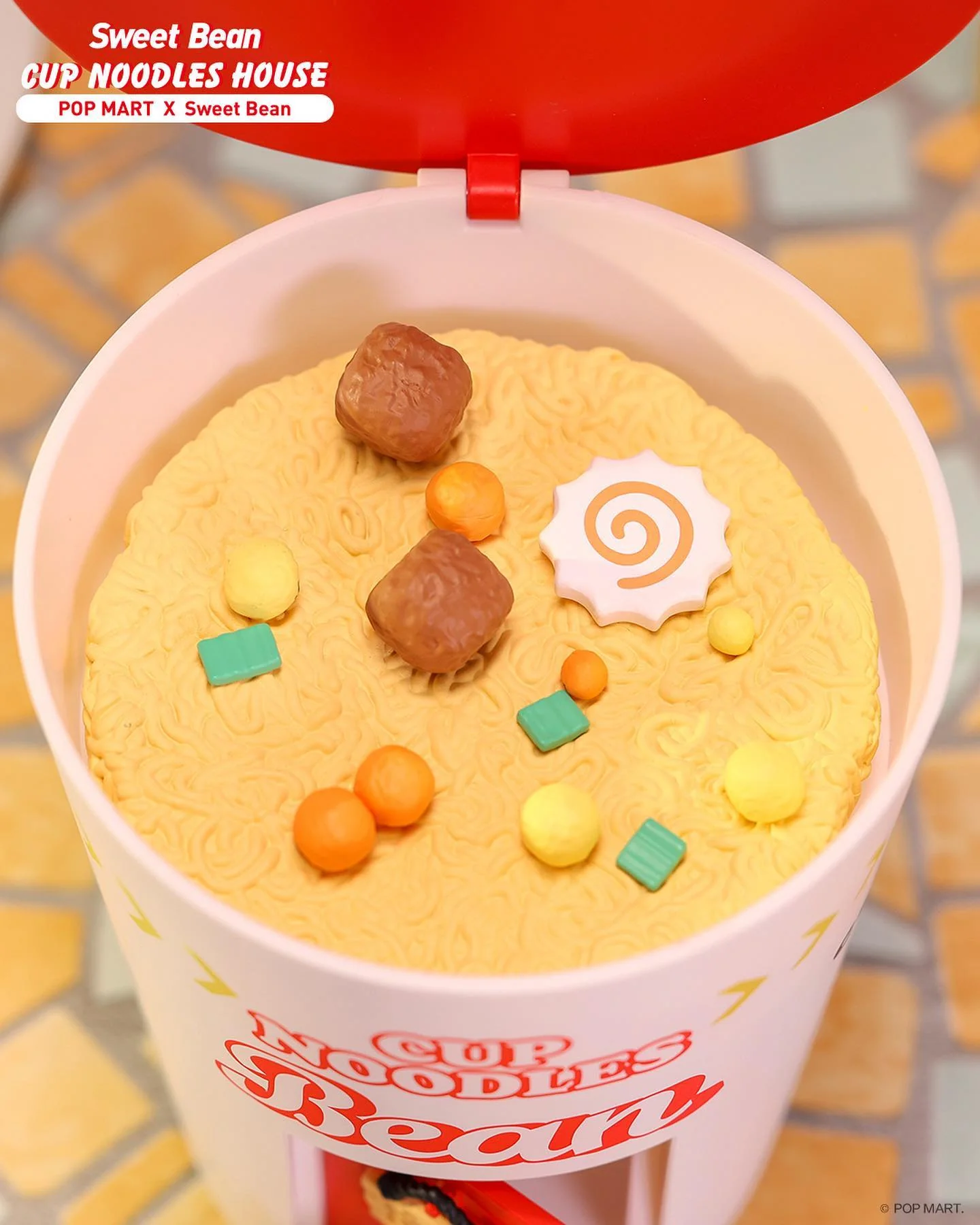 POP MART Sweet Bean Cup Noodles House