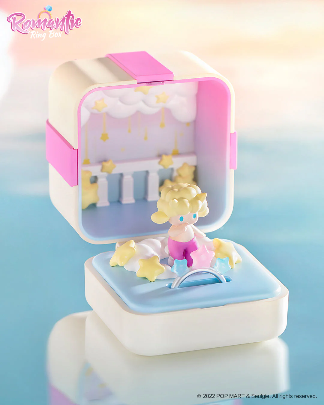 POP MART Romantic Fingertips Series Scene Set