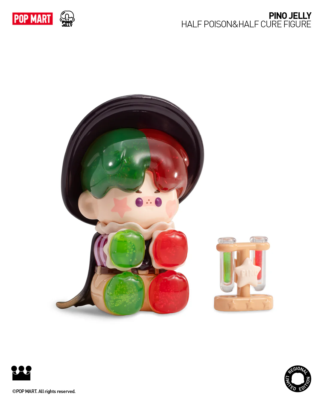 POP MART PINO JELLY Half Poison&Half Cure Figure
