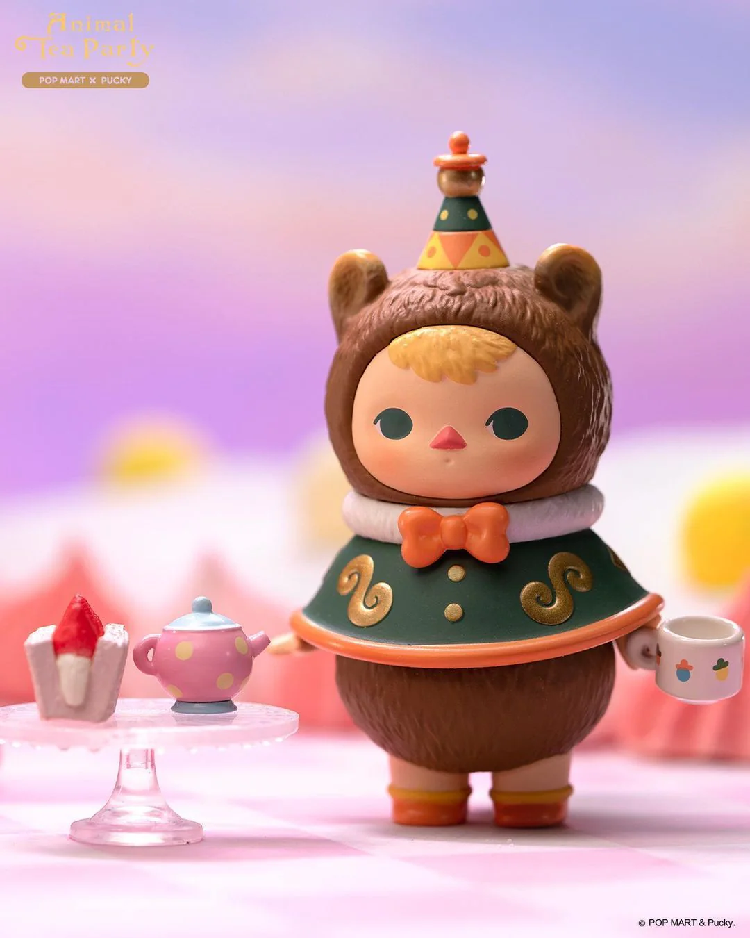 POP MART Pucky Baby Animal Tea Party Series
