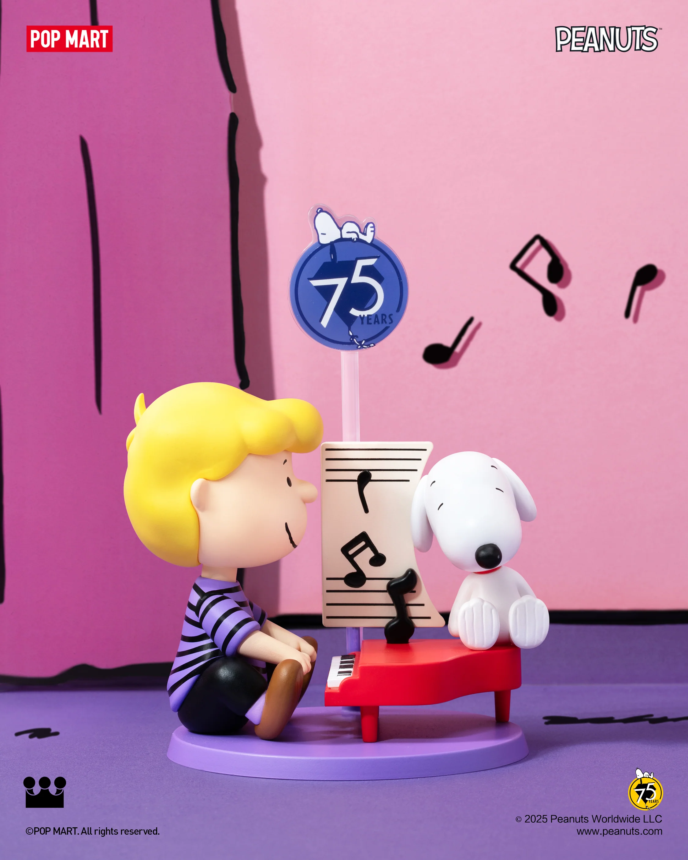 POP MART Peanuts 75th Anniversary | Snoopy Comic Life Series Figures