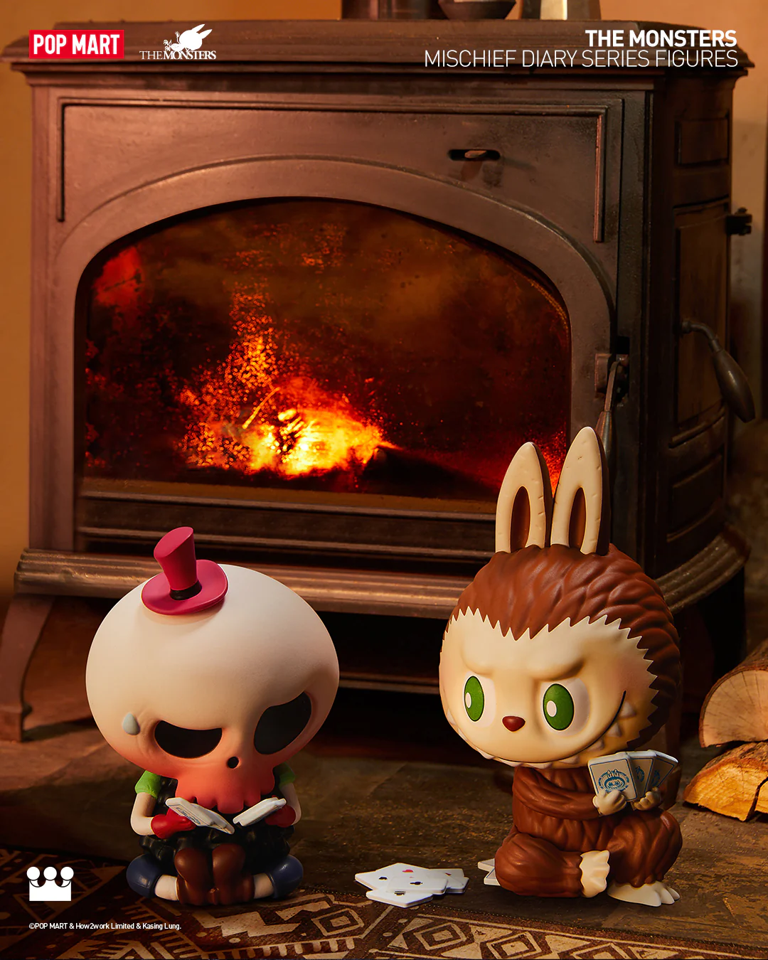 POP MART THE MONSTERS Mischief Diary Series Figures