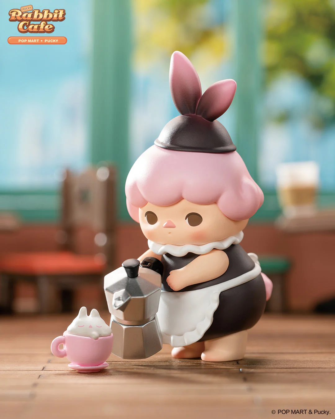 POP MART Pucky Rabbit Cafe Series