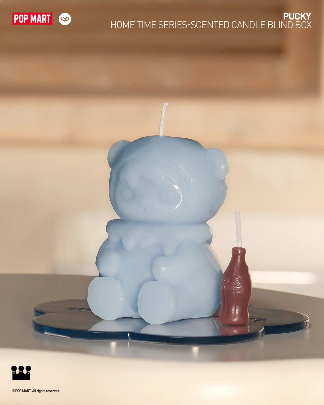 POP MART PUCKY Home Time Series-Scented Candle Blind Box