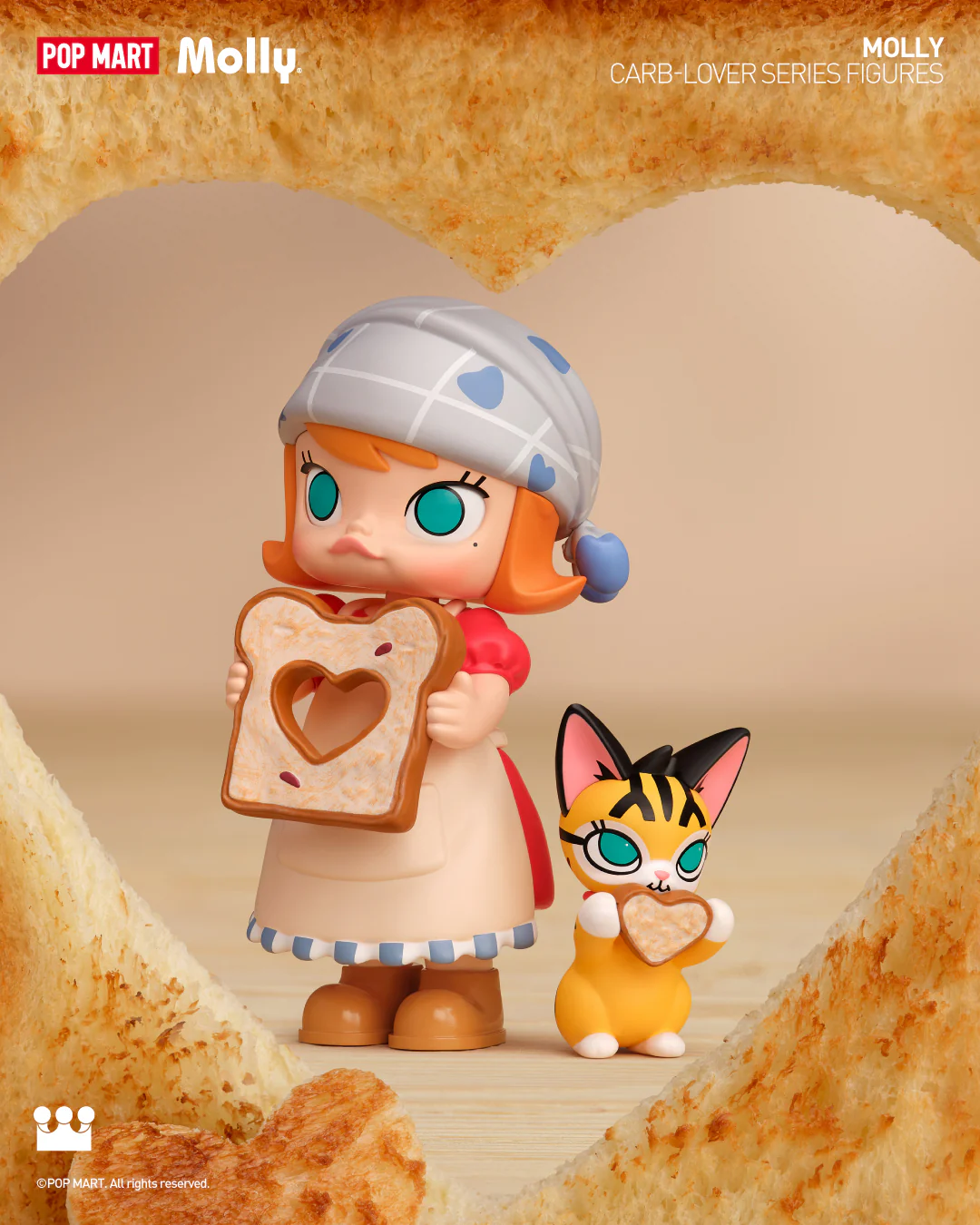 POP MART MOLLY Carb-Lover Series Figures