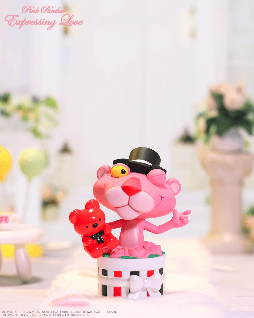 POP MART Pink Panther Expressing Love Series