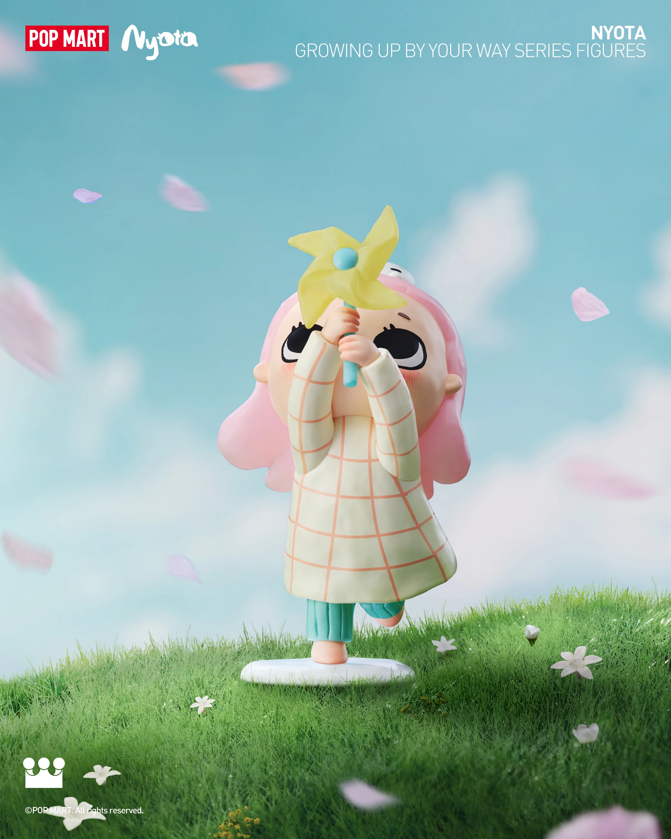 POP MART Nyota Growing up by Your Way Series Figures