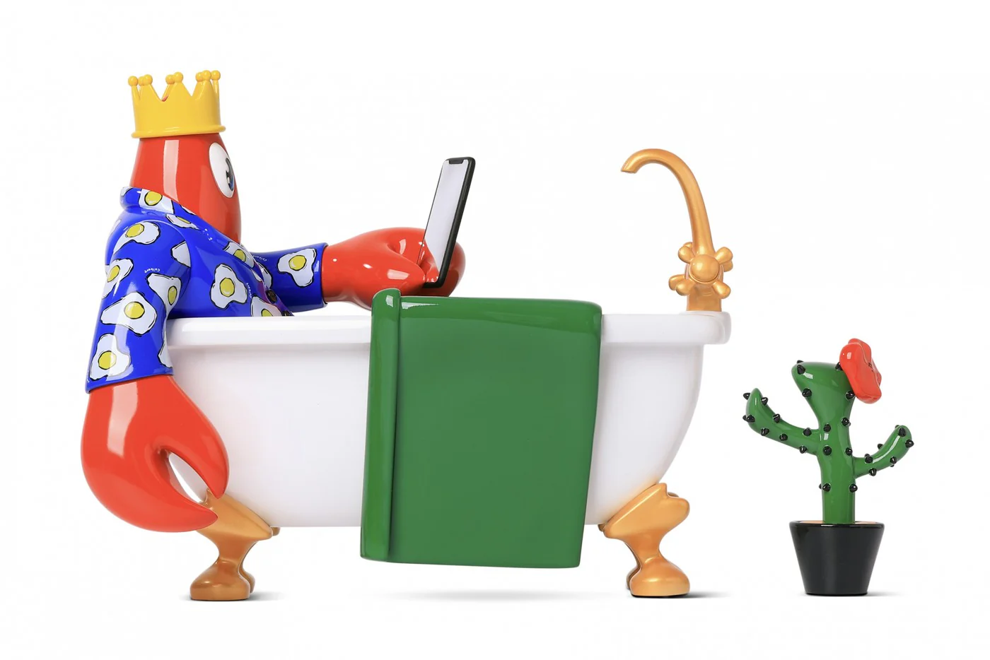 POP MART Philip Colbert x Inner Flow: Leisure Time - Lobster Bath Figurine