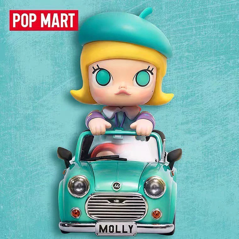 POP MART Molly Mint Car