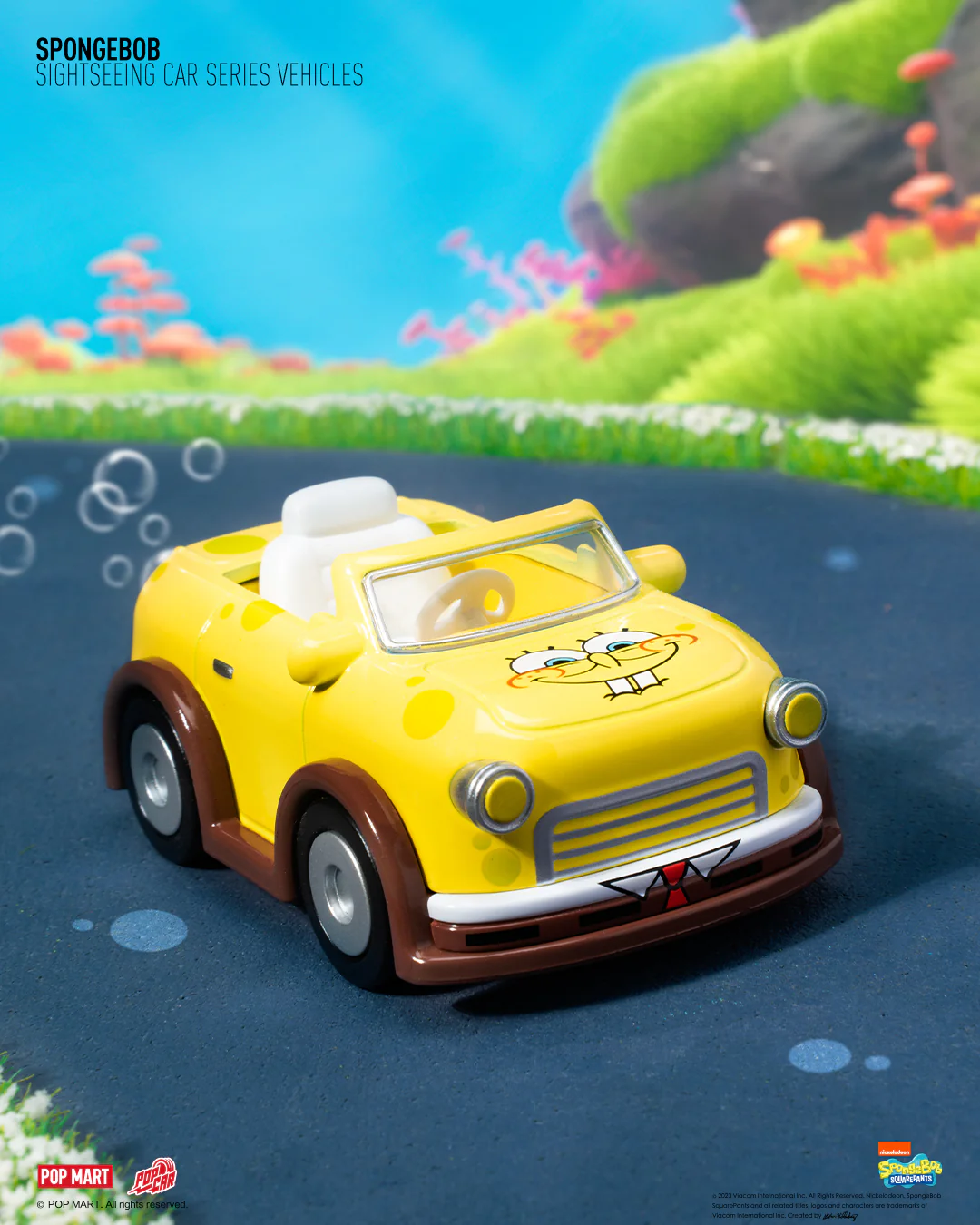 POP MART SpongeBob Sightseeing Car Series Vehicles