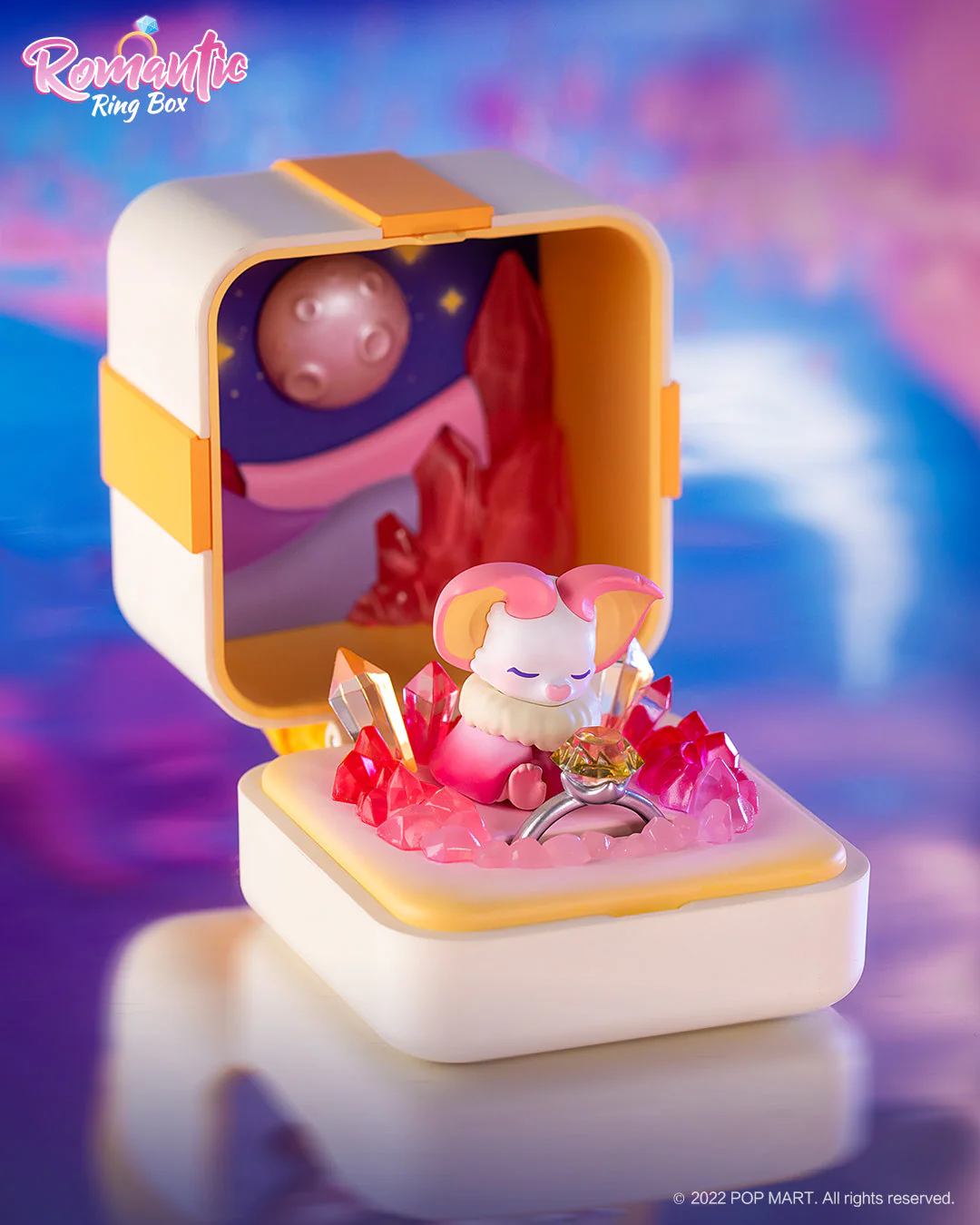 POP MART Romantic Fingertips Series Scene Set