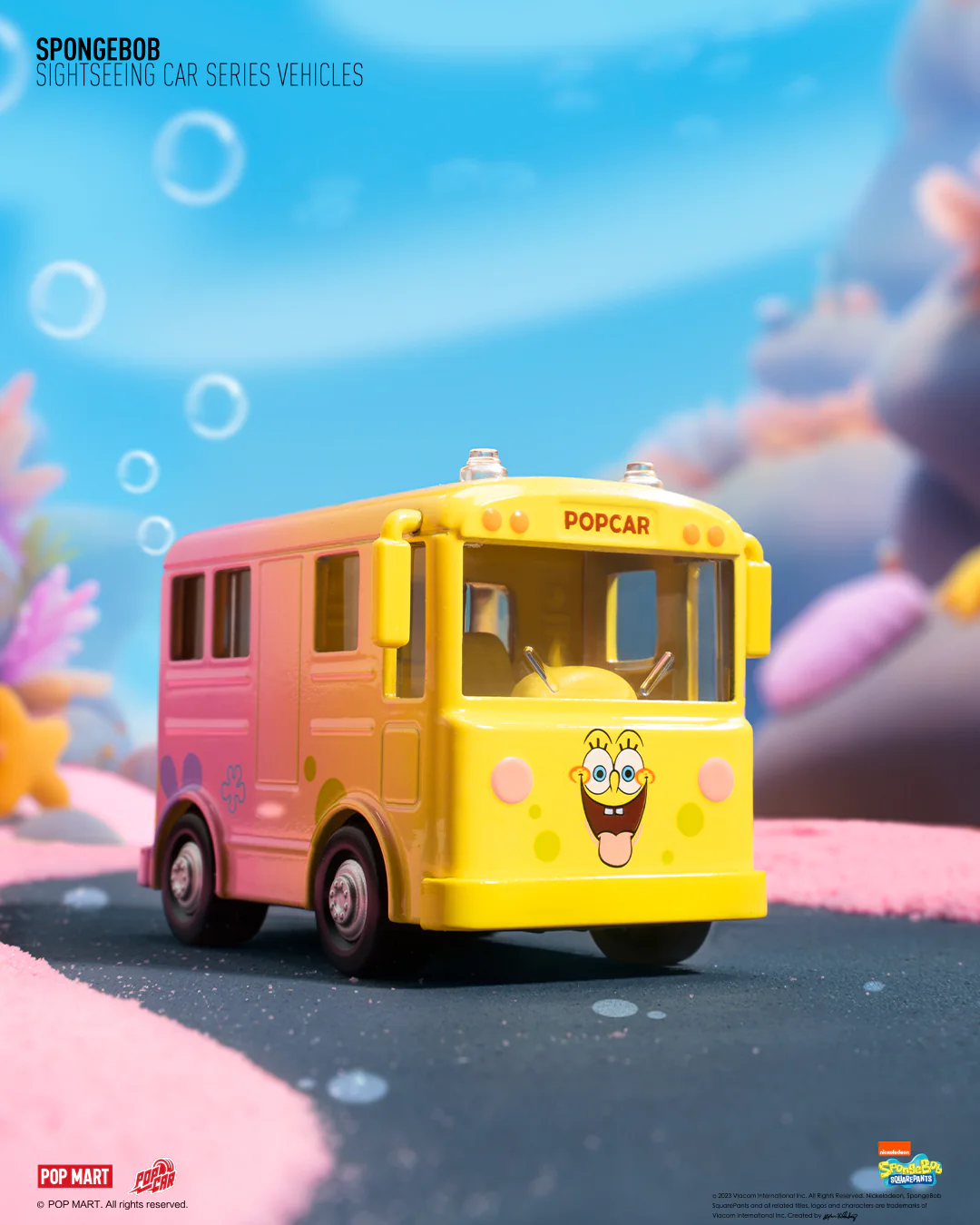 POP MART SpongeBob Sightseeing Car Series Vehicles