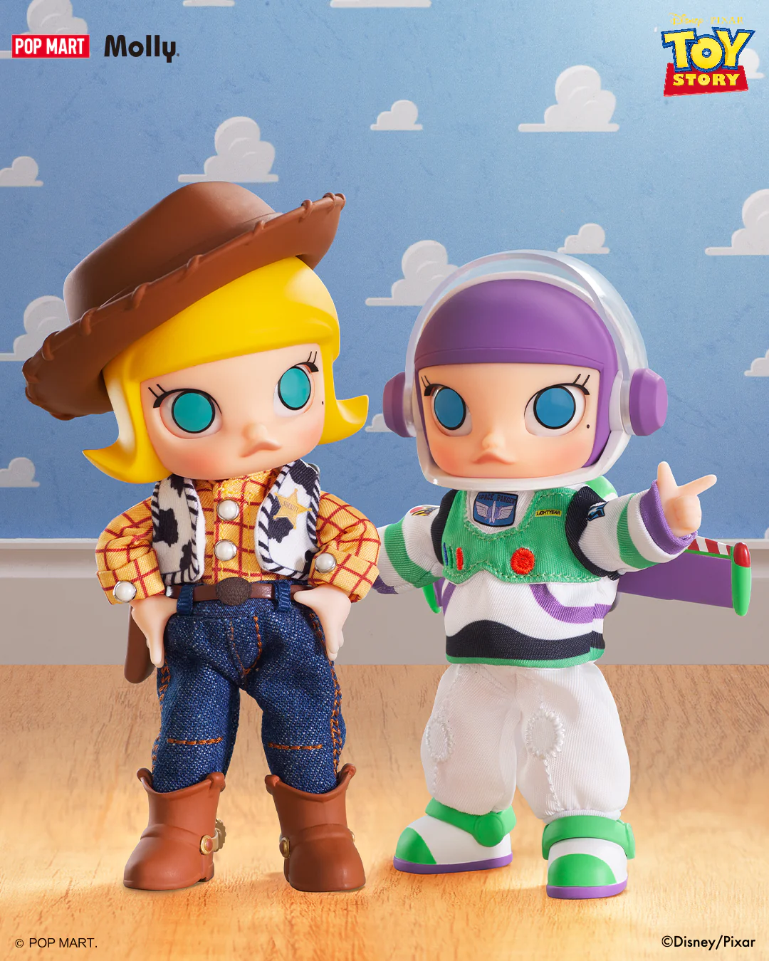 POP MART Molly Buzz Lightyear Action Figure