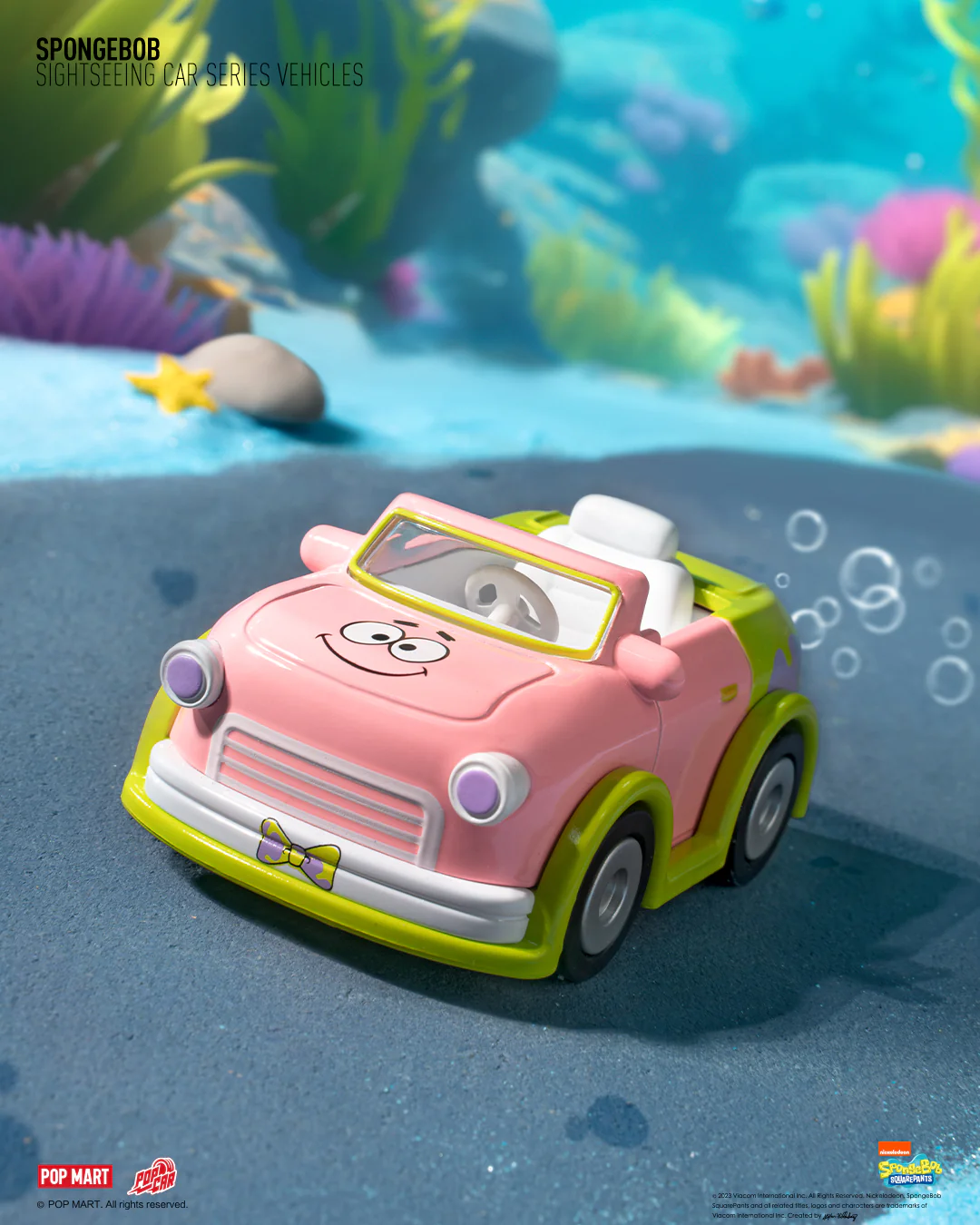POP MART SpongeBob Sightseeing Car Series Vehicles