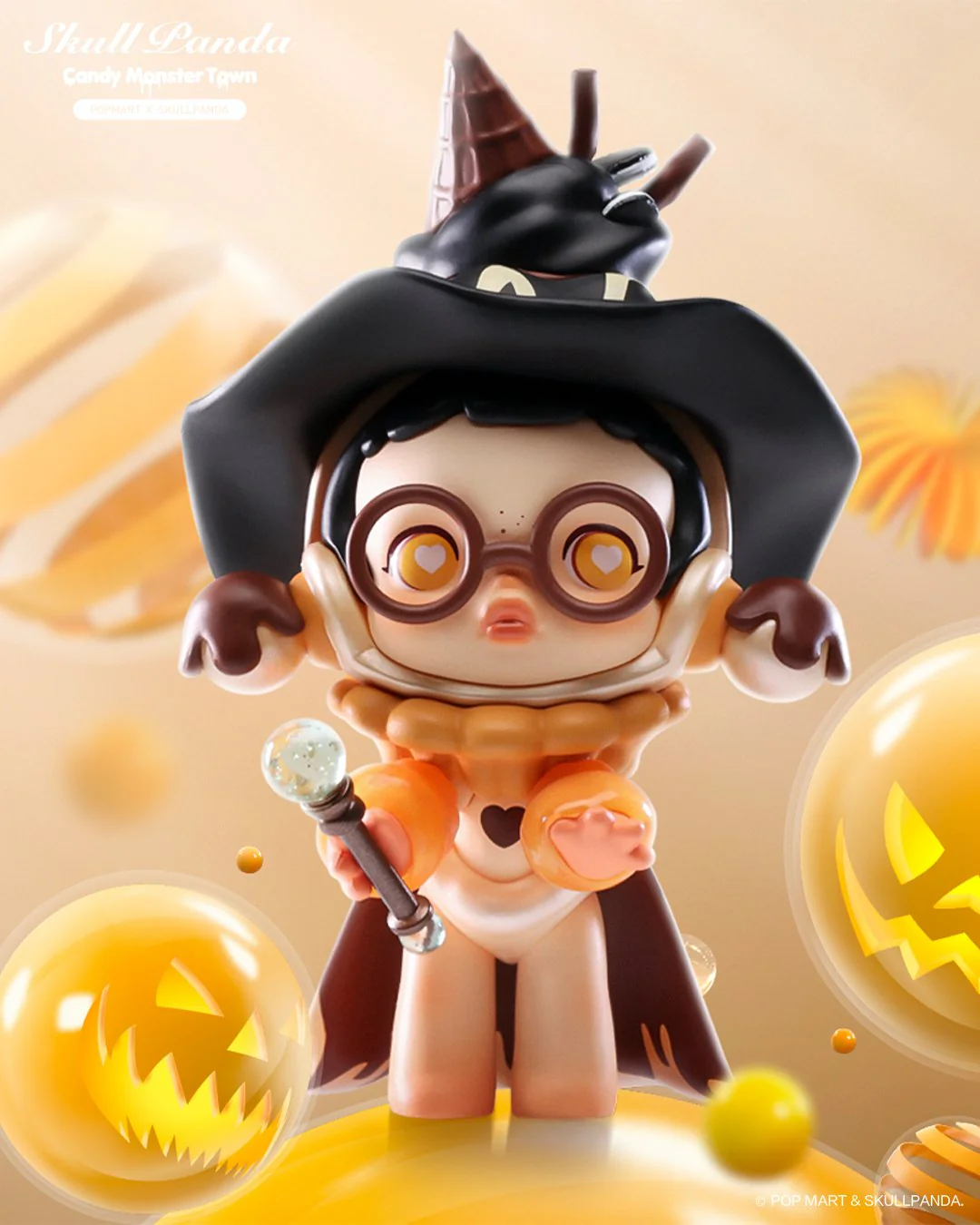 POP MART Skullpanda Candy Monster Town Series