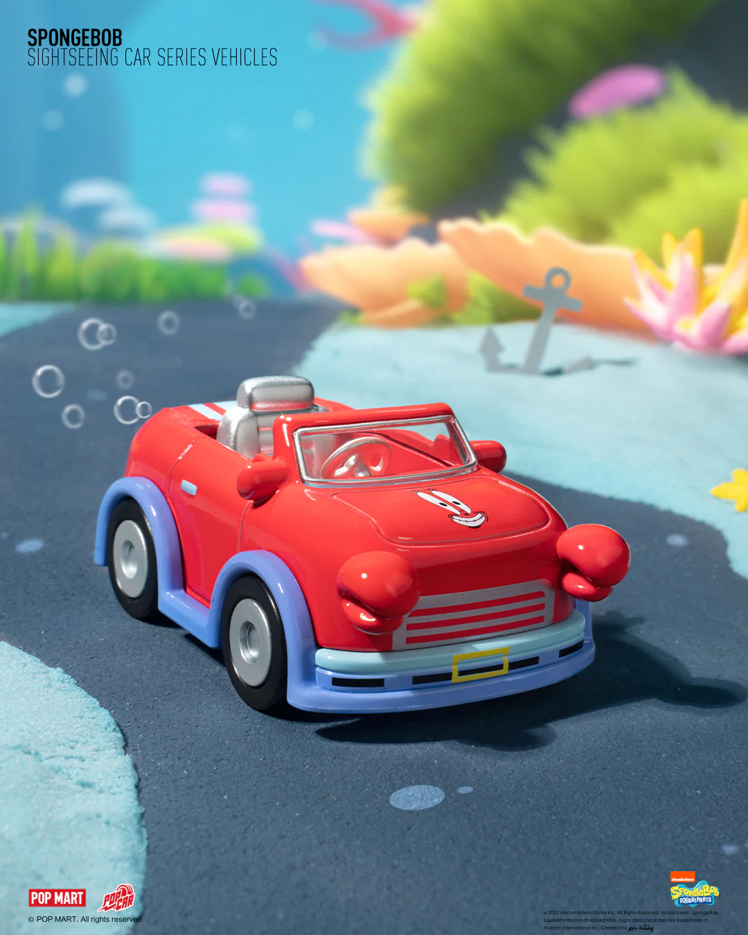 POP MART SpongeBob Sightseeing Car Series Vehicles