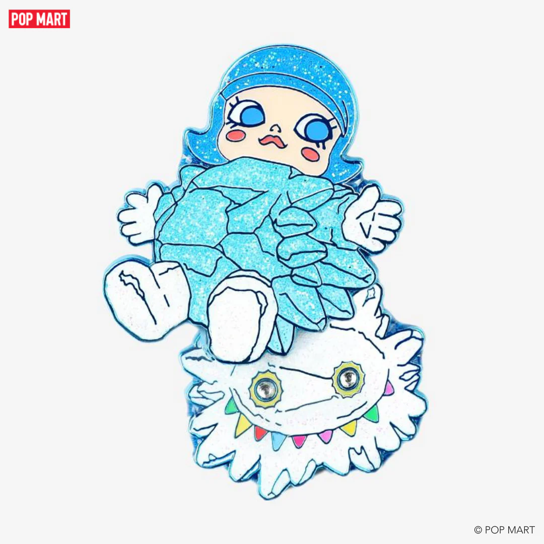 POP MART Molly × Instinctoy Badge