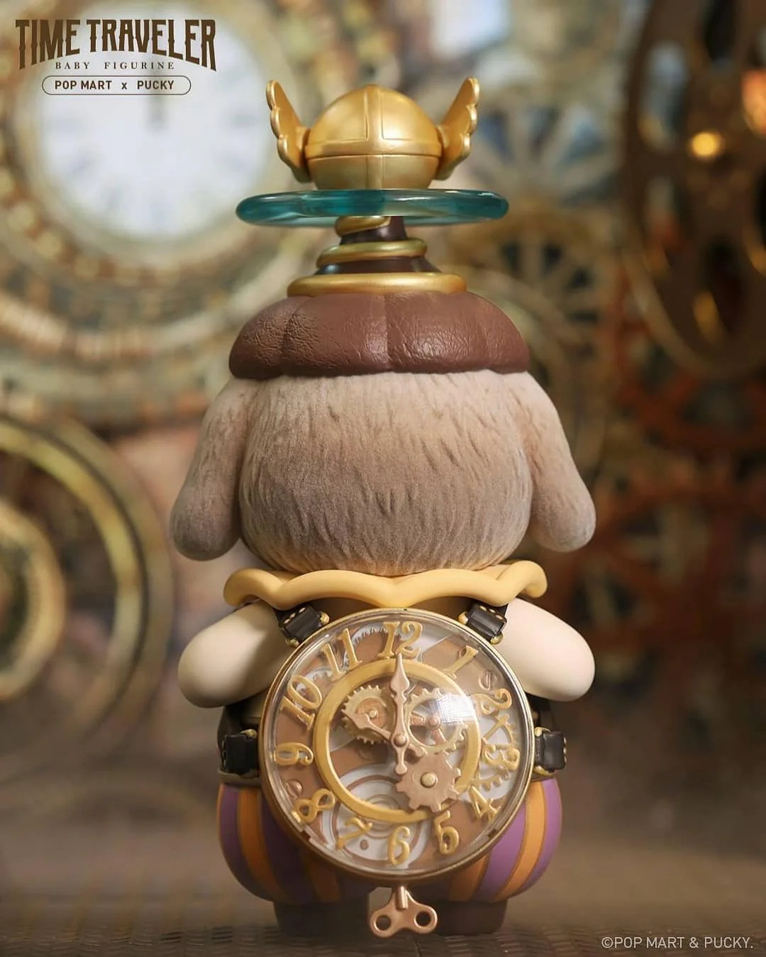POP MART Pucky Planet Explorer-Time Traveler Baby Figurine