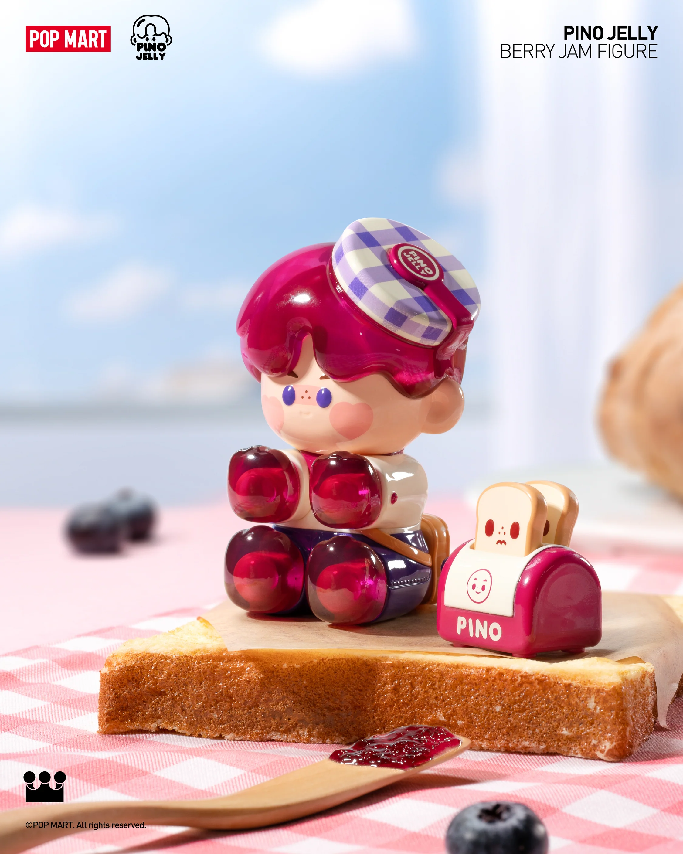 POP MART PINO JELLY Berry Jam Figure