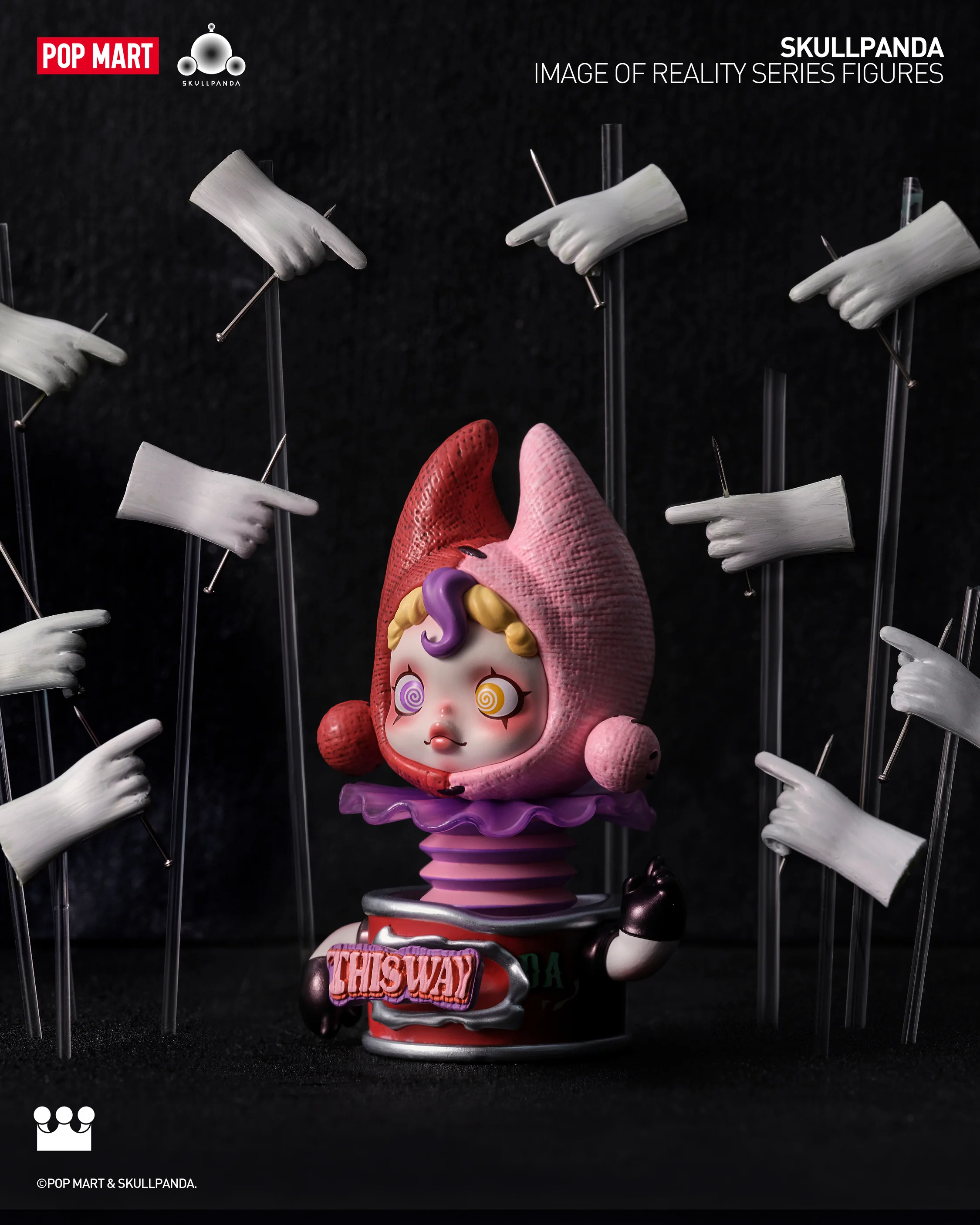 POP MART SKULLPANDA Image Of Reality Series Figures