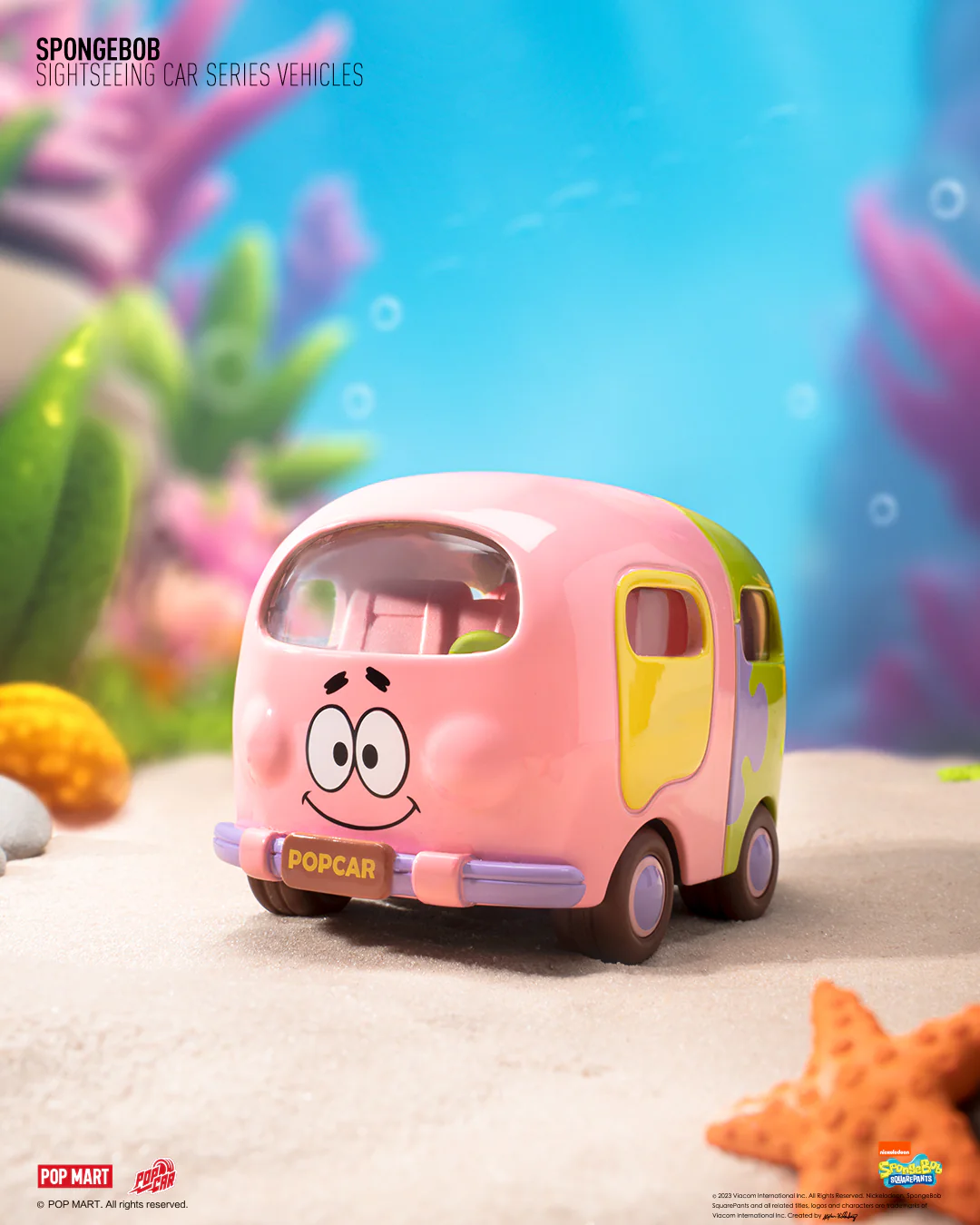 POP MART SpongeBob Sightseeing Car Series Vehicles