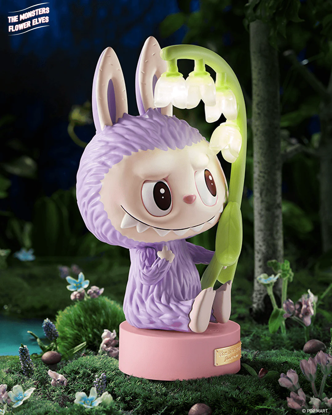 POP MART The Monsters Flower Elves Bellflower Lamp