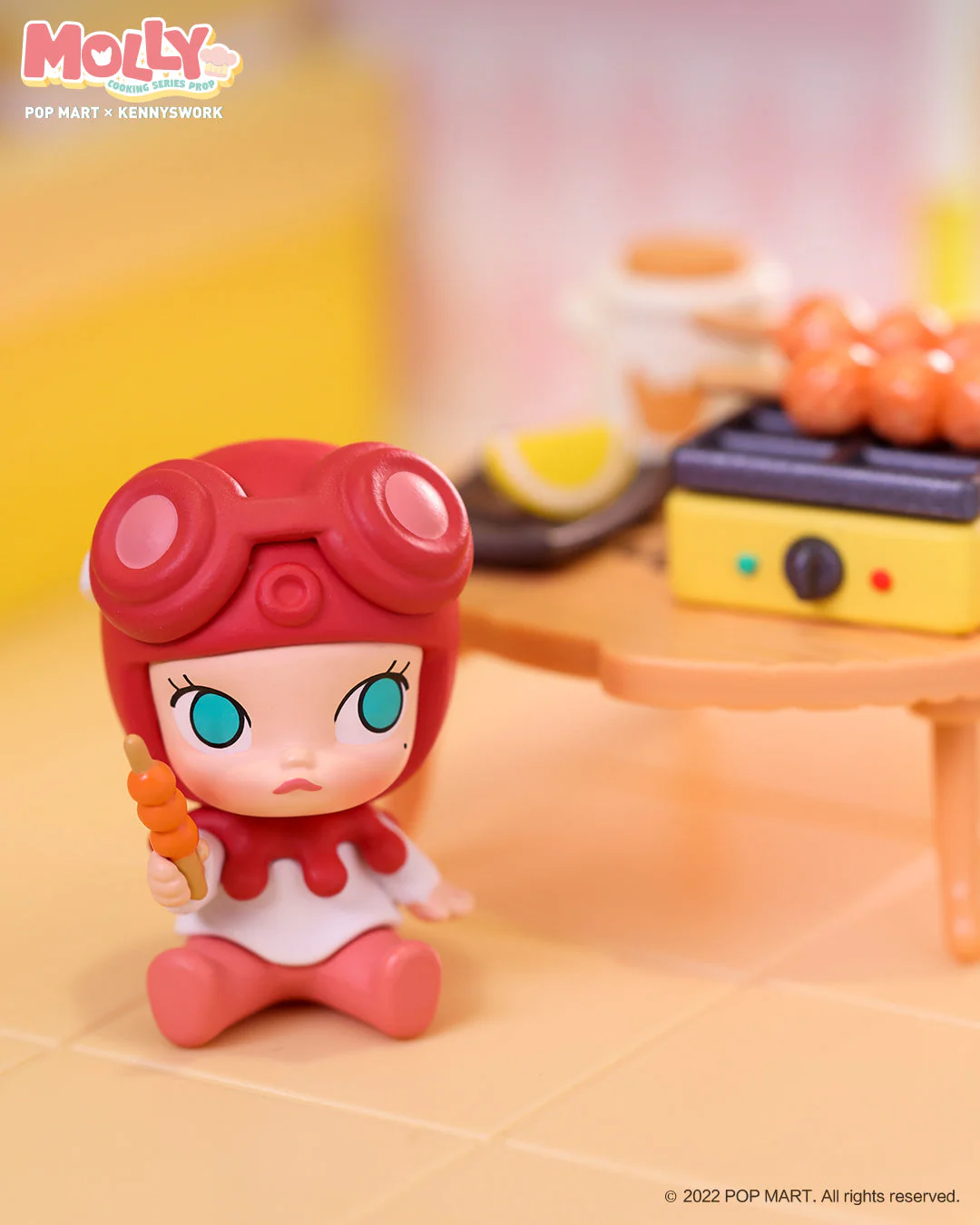 POP MART Molly Cooking Series Prop