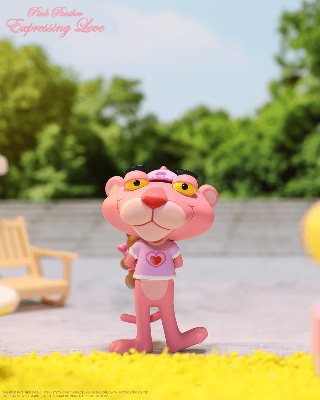 POP MART Pink Panther Expressing Love Series