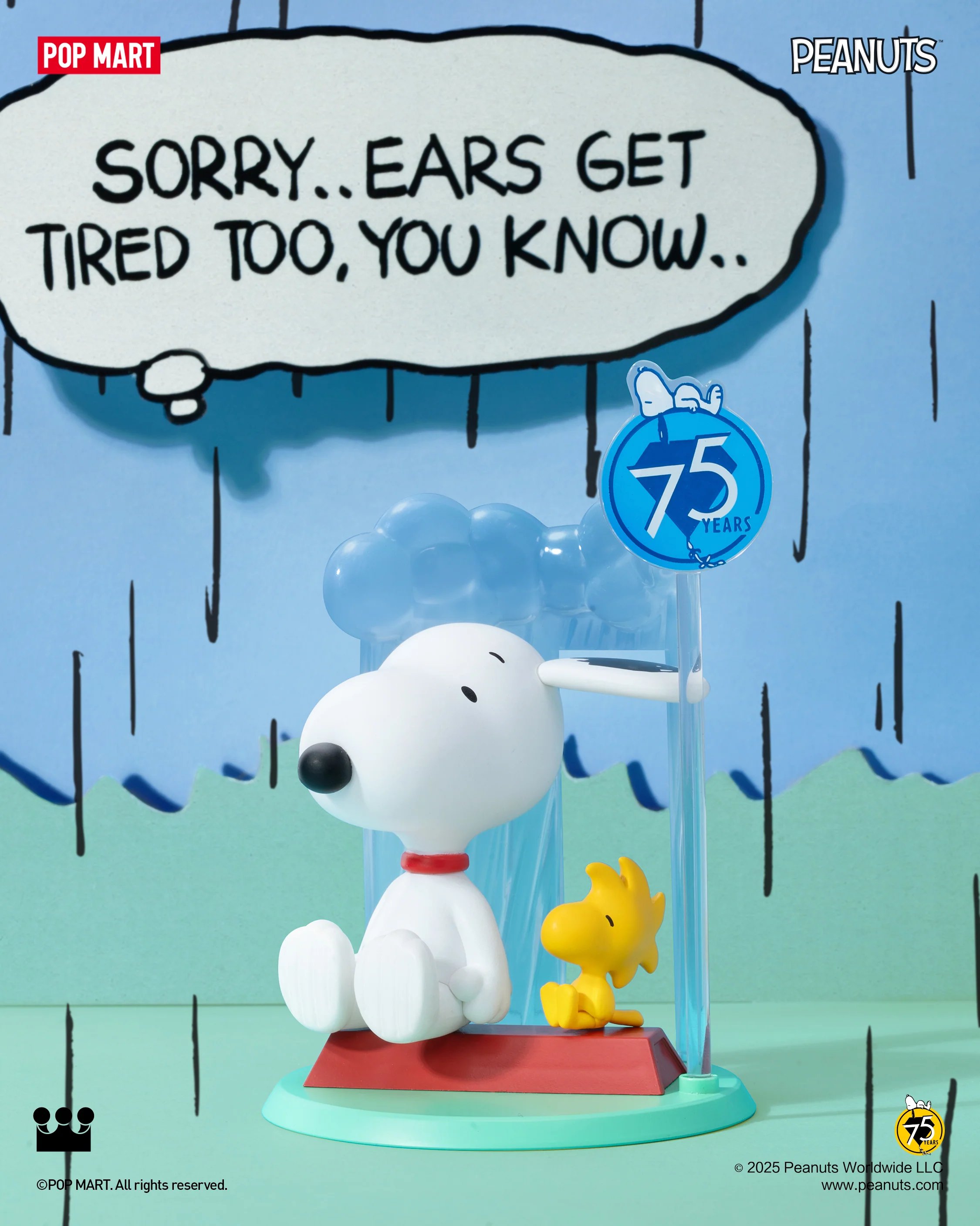 POP MART Peanuts 75th Anniversary | Snoopy Comic Life Series Figures