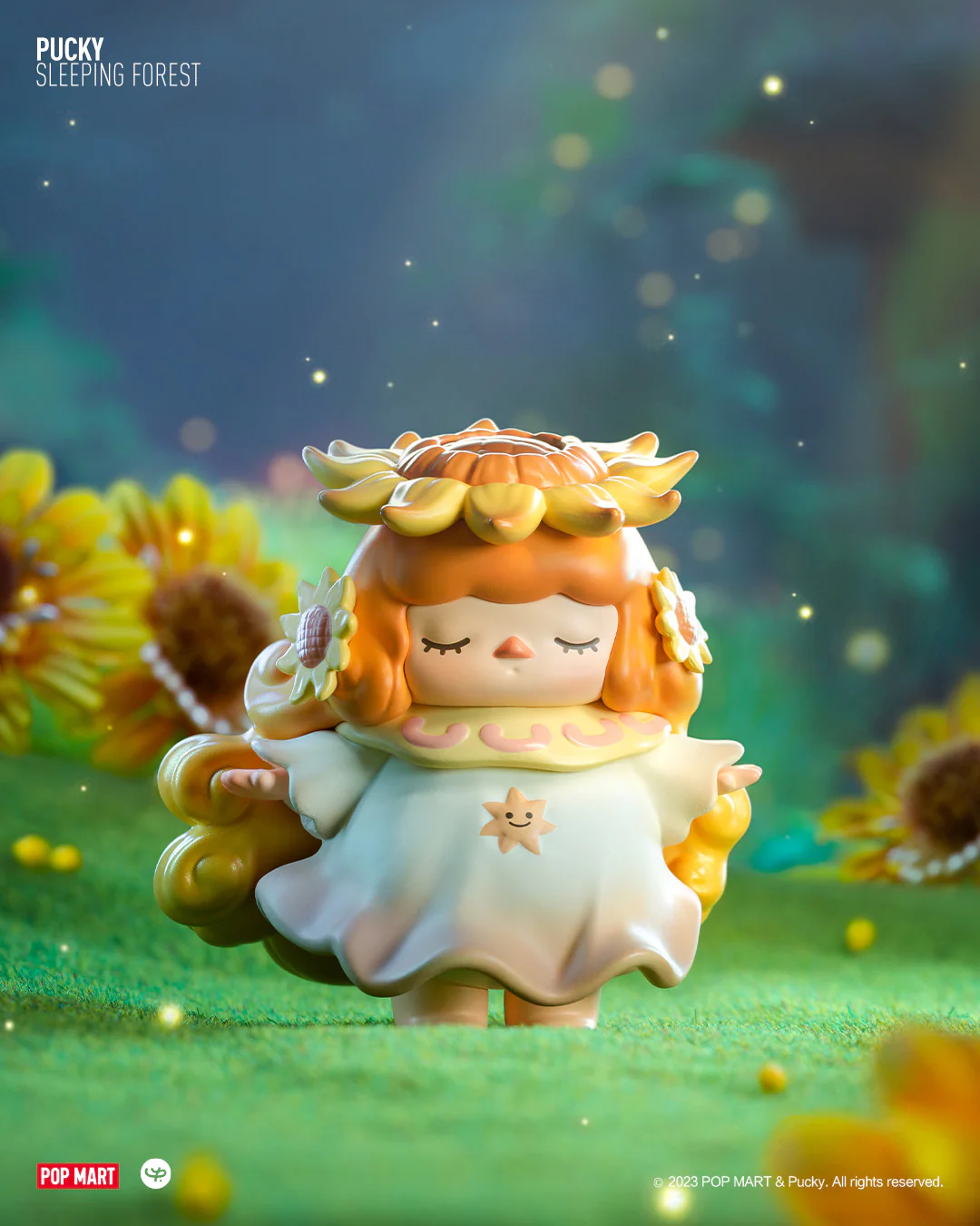 POP MART Pucky Sleeping Forest Series