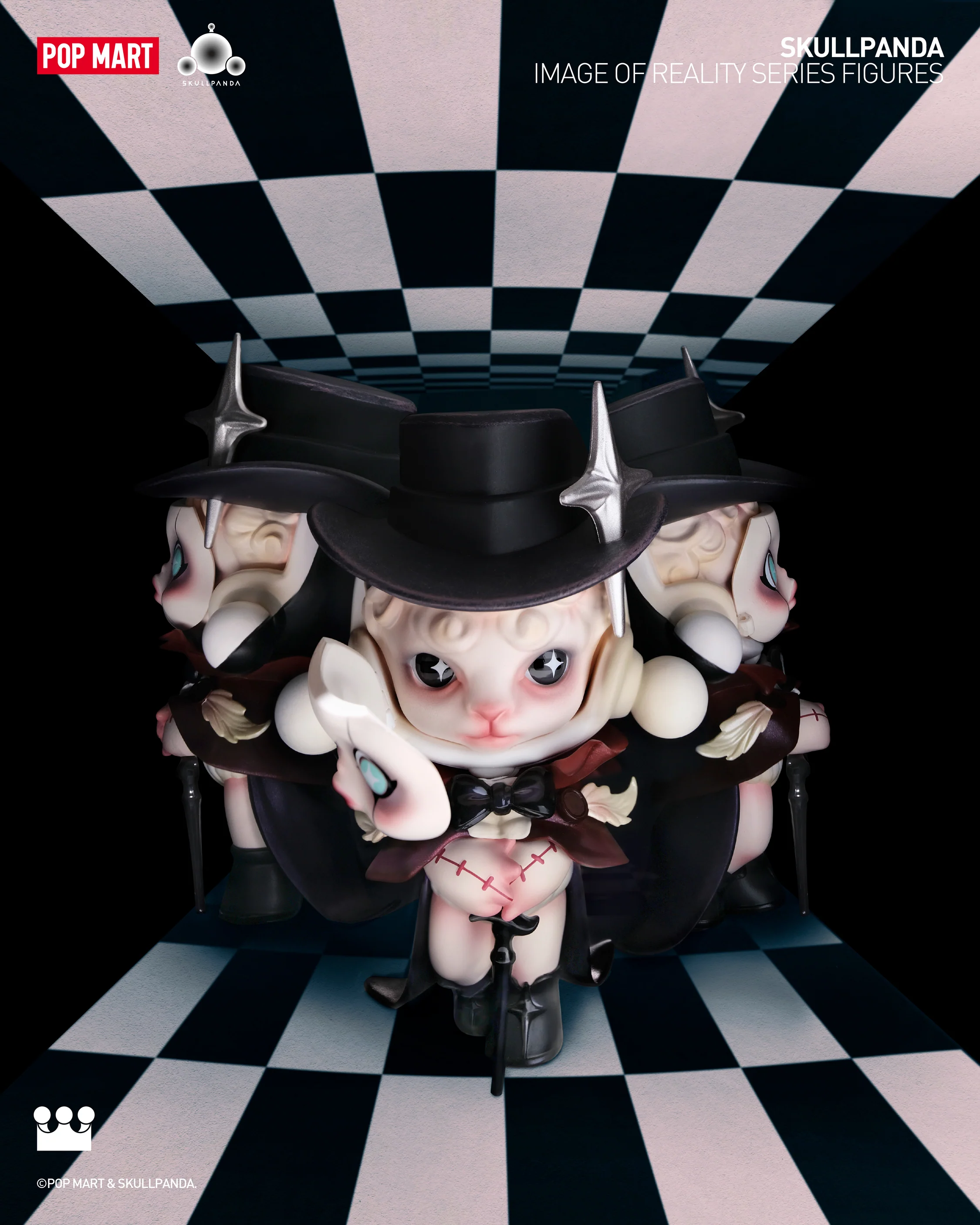 POP MART SKULLPANDA Image Of Reality Series Figures