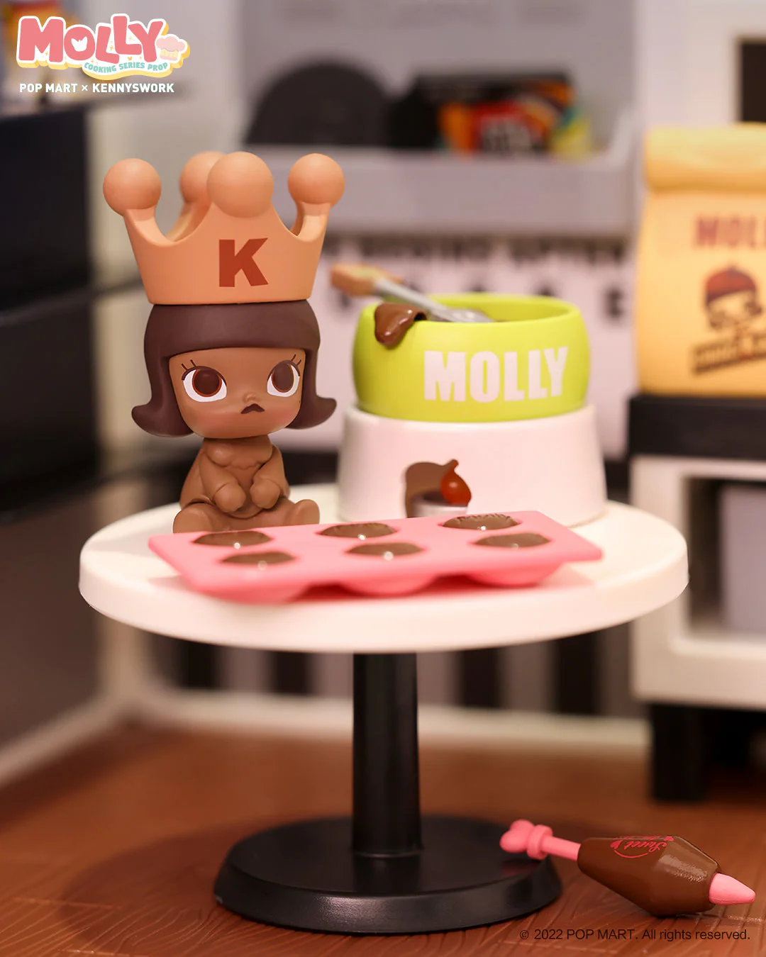 POP MART Molly Cooking Series Prop
