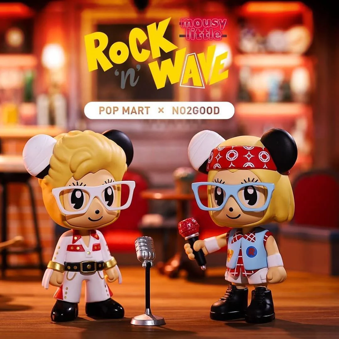 POP MART Mousy Little Rock ‘n’ Wave Series