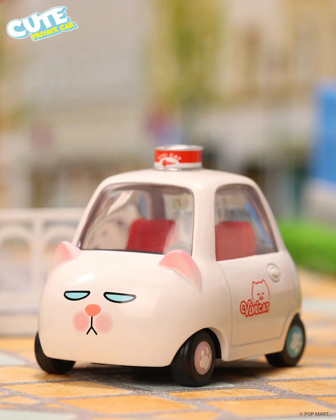POP MART Popcar Cute Private Car Series